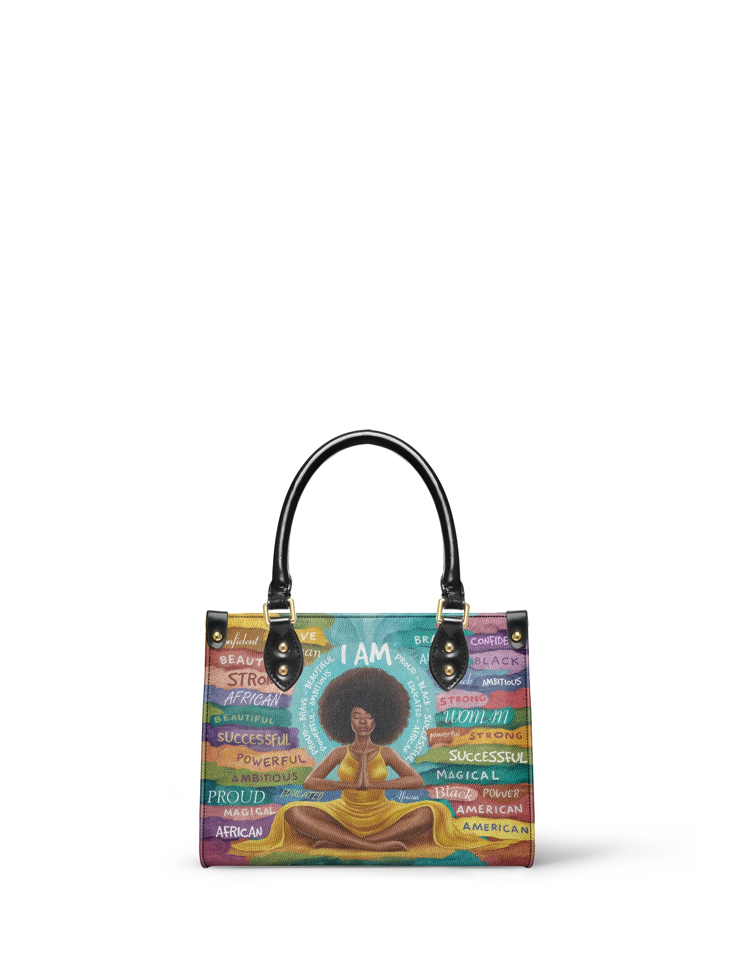 "AfroEssence" Small Leather Handbag A250 Deal - Image 5