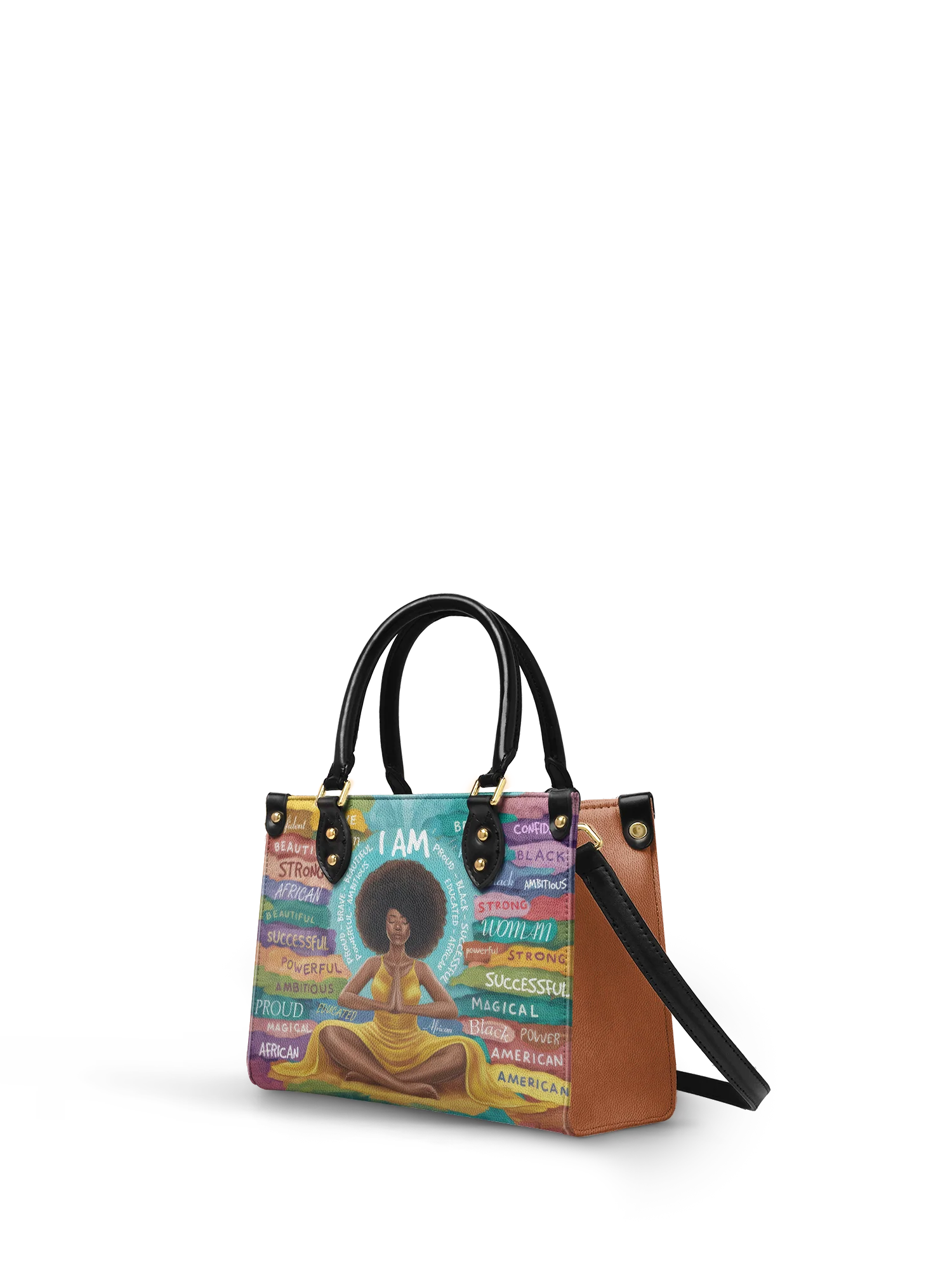 "AfroEssence" Small Leather Handbag A250 Deal - Image 6