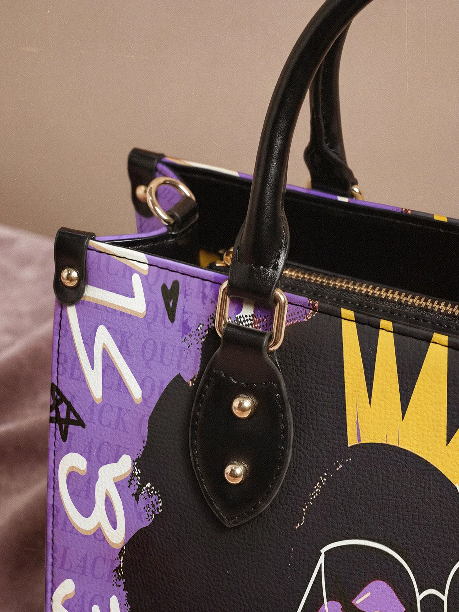"Aina" Grape Soda Leather Handbag A250 Deal - Image 6