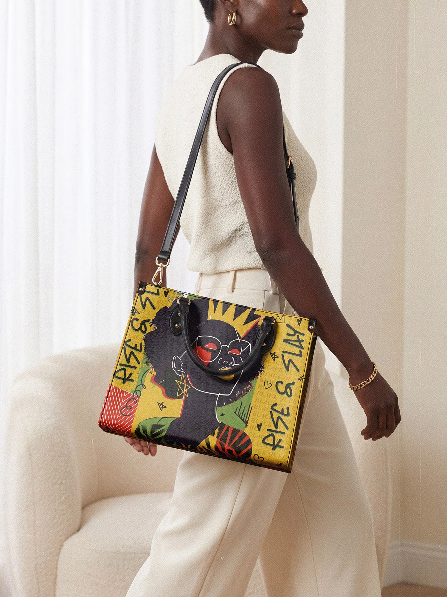 "Aina" Lemon Zest Leather Handbag A250 Deal - Image 4