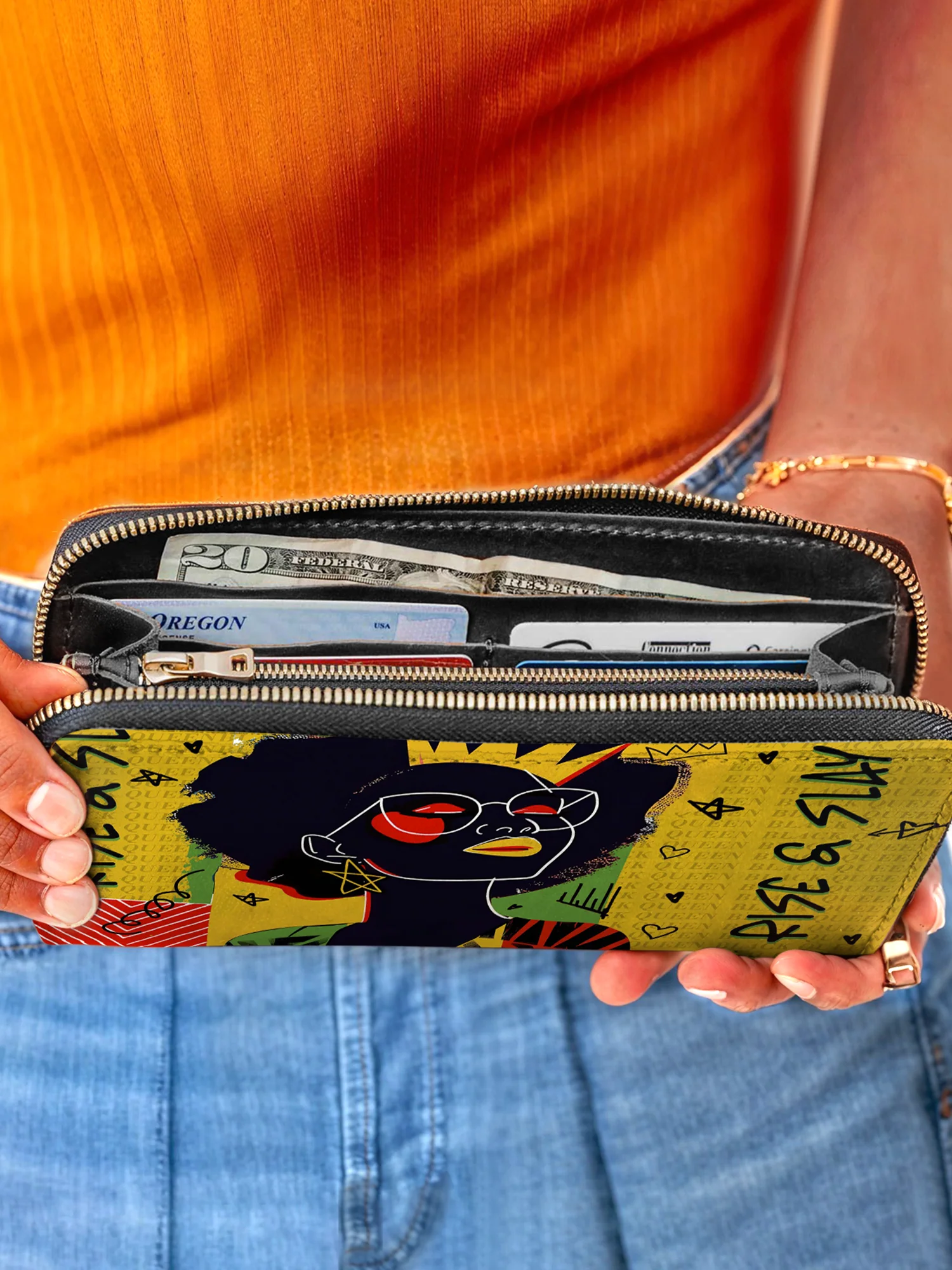 "Aina" Lemon Zest Wallet - Image 7