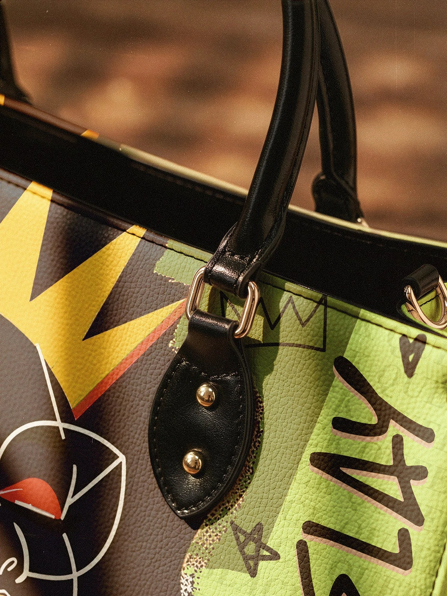 "Aina" Lime Pop Leather Handbag A250 Deal - Image 6