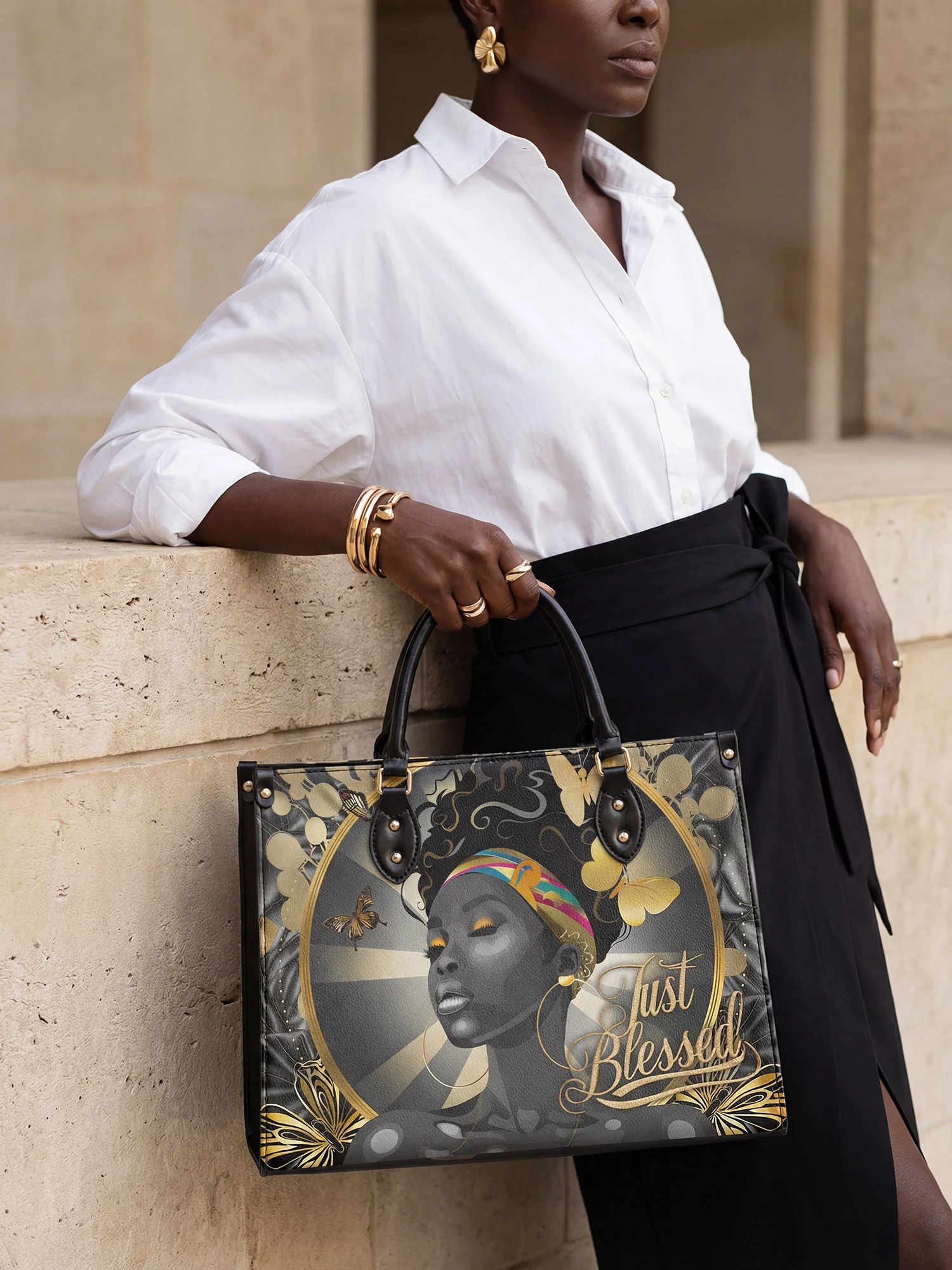 "Barakaya" Leather Handbag A250 Deal - Image 3