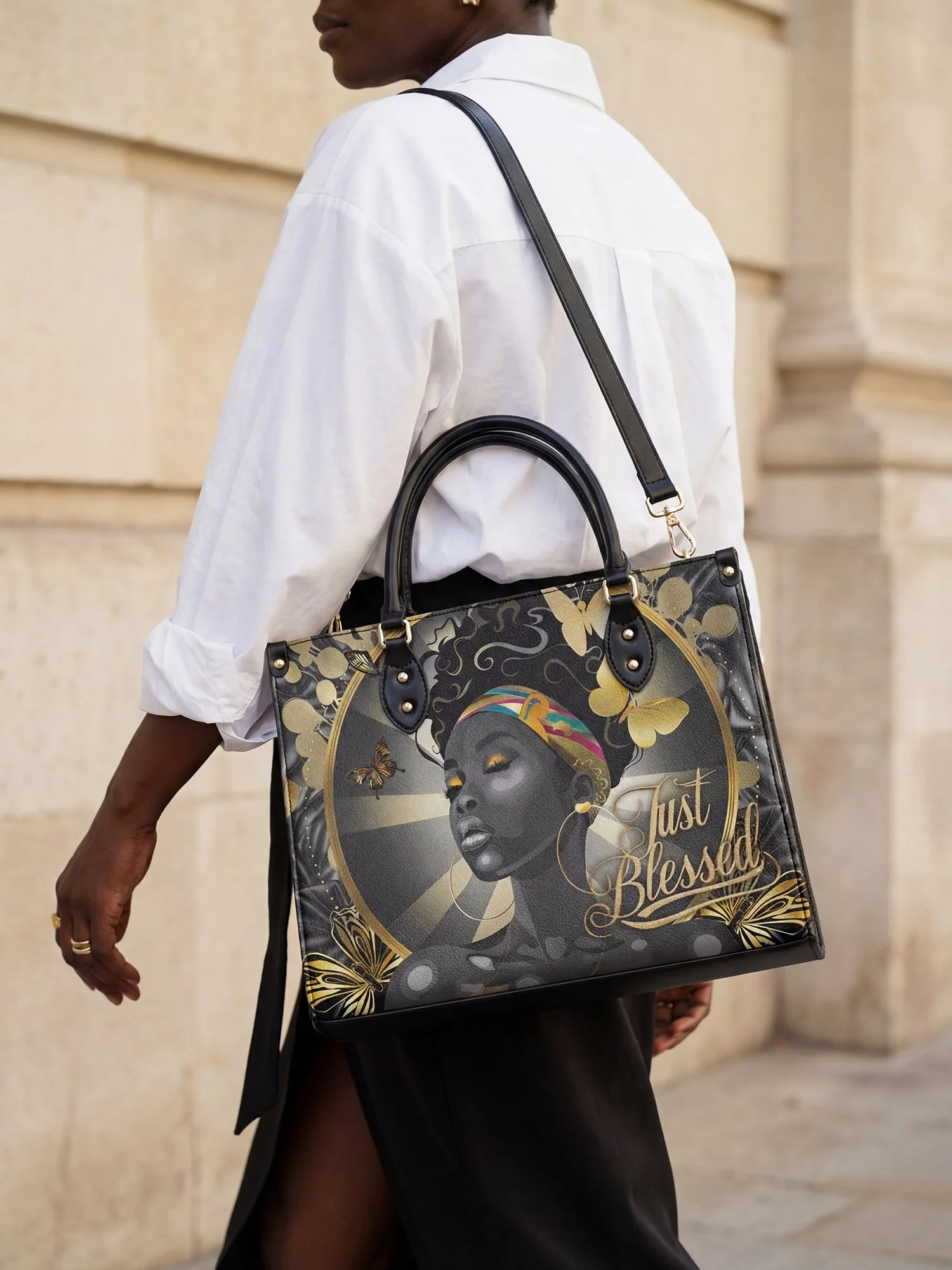 "Barakaya" Leather Handbag A250 Deal - Image 4