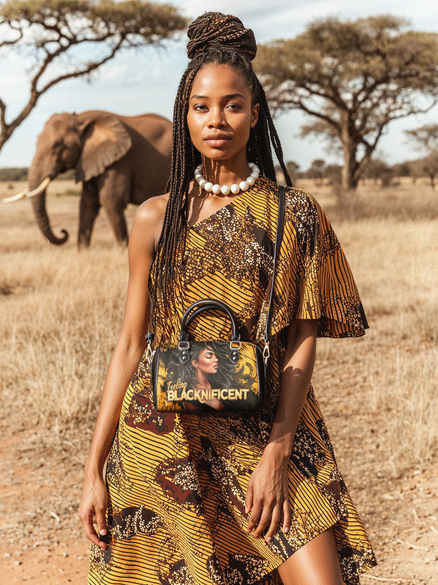 "Blacknificent" Mini Satchel - Image 3