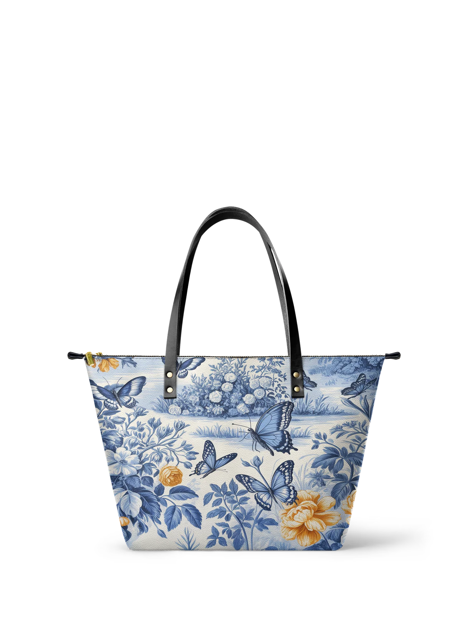 "Bustani" Leather Tote Bag