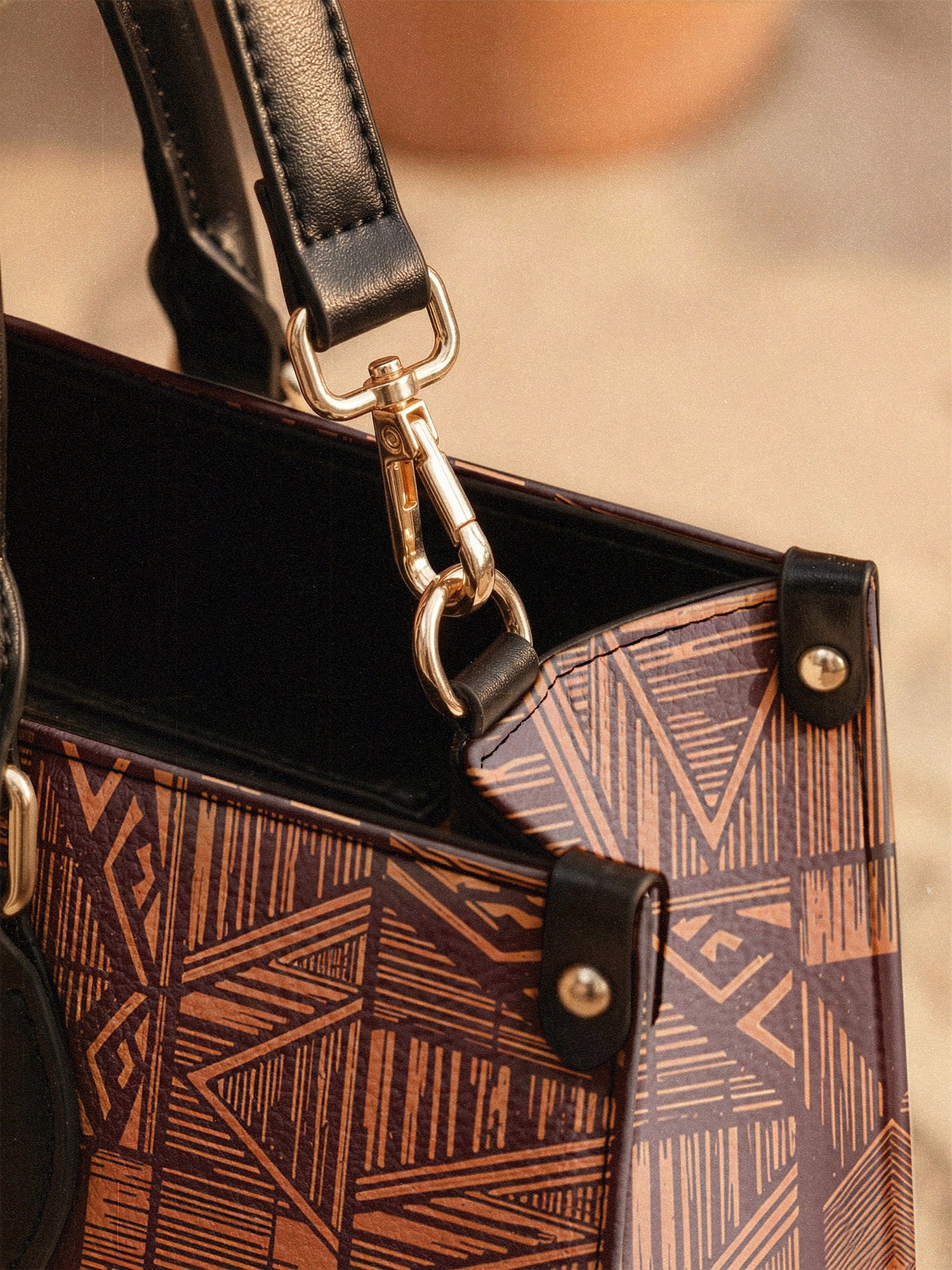 "Dope Black Girl" Leather Handbag - Image 6