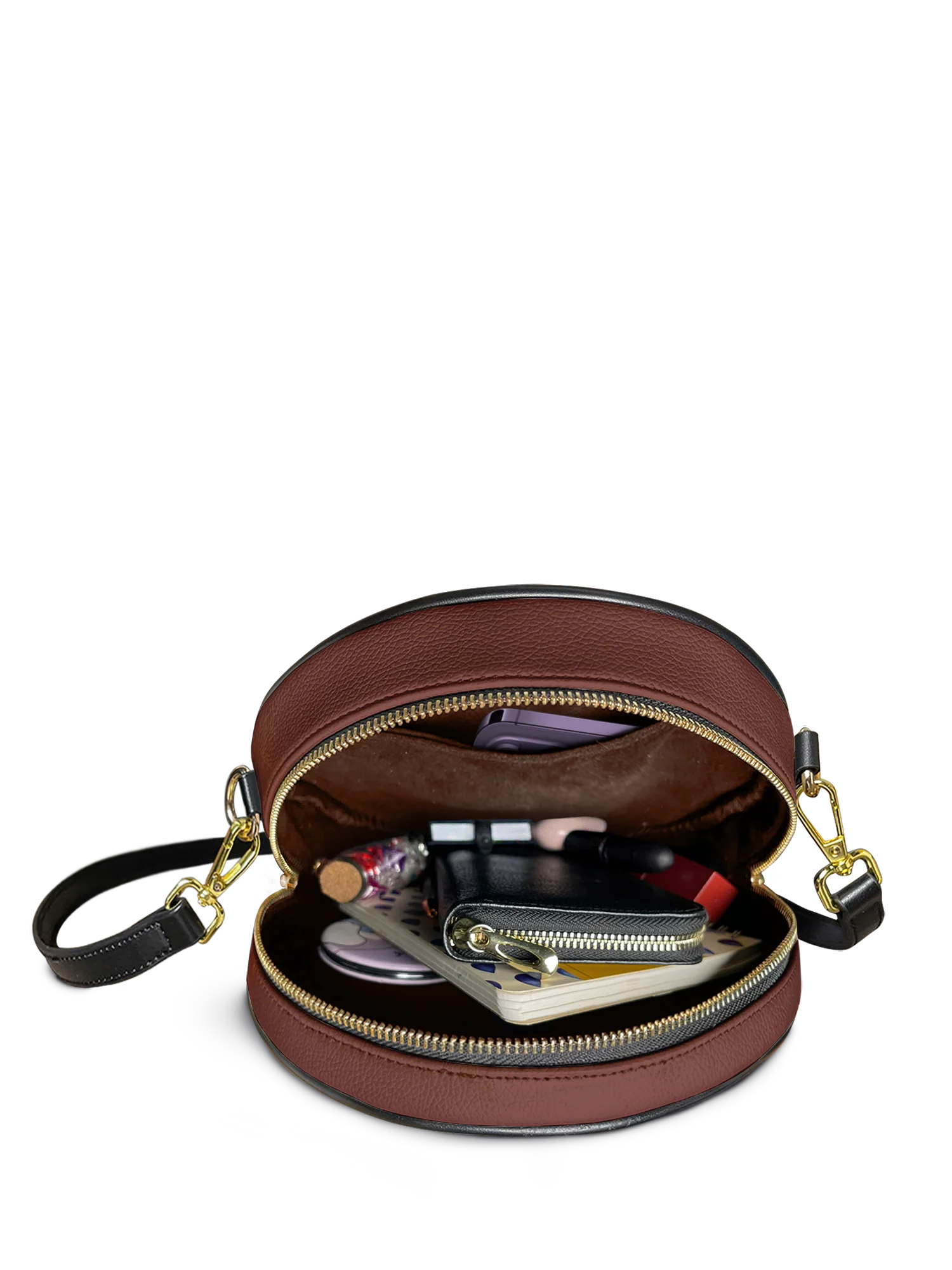 "Eliora" Circle Crossbody Bag - Image 5