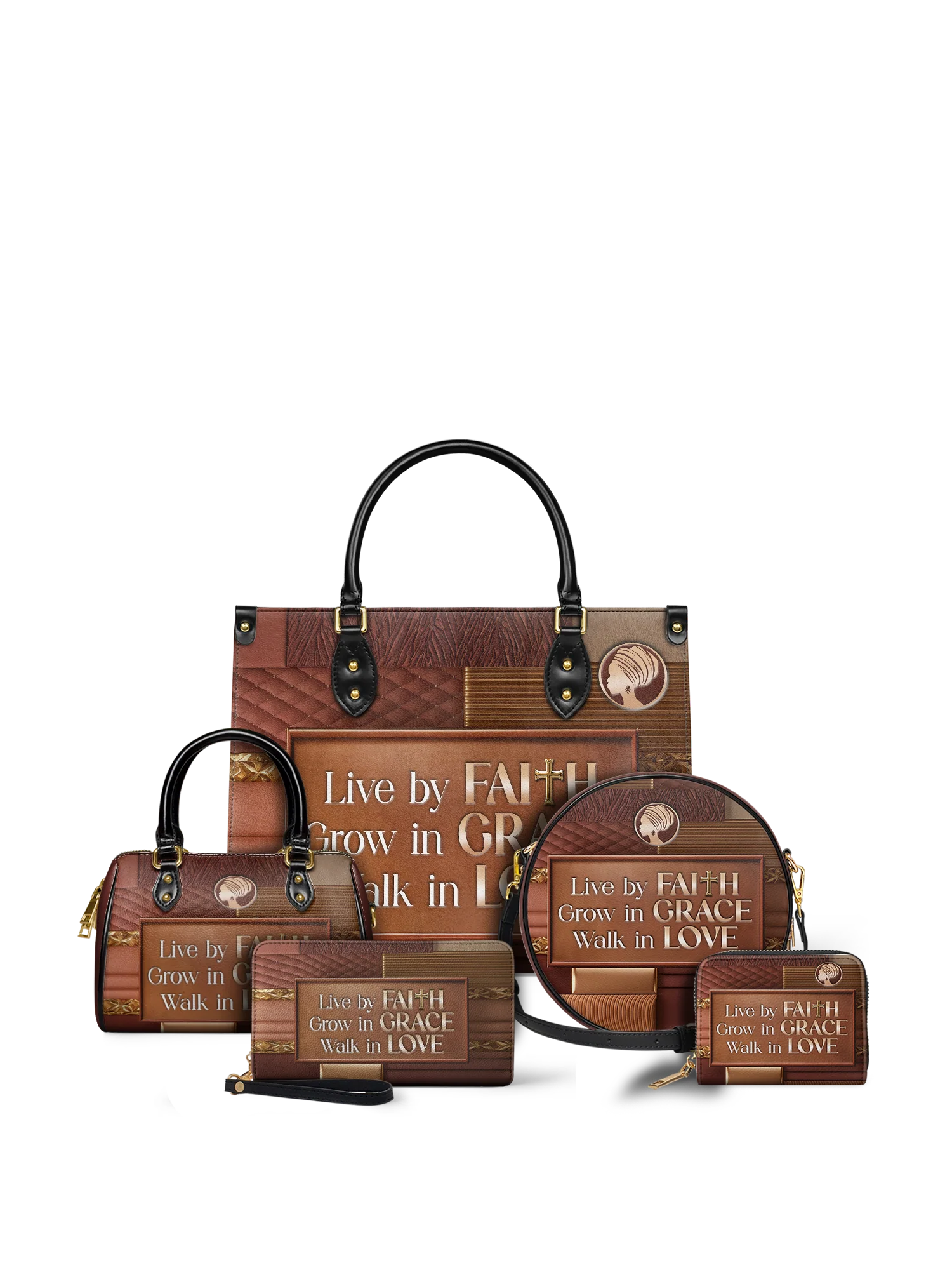"Eliora" Leather Handbag - Image 11