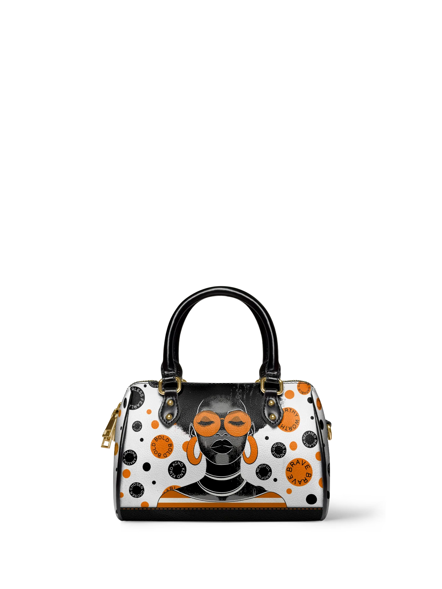 "Fahari" Marshmallow Citrus Mini Satchel