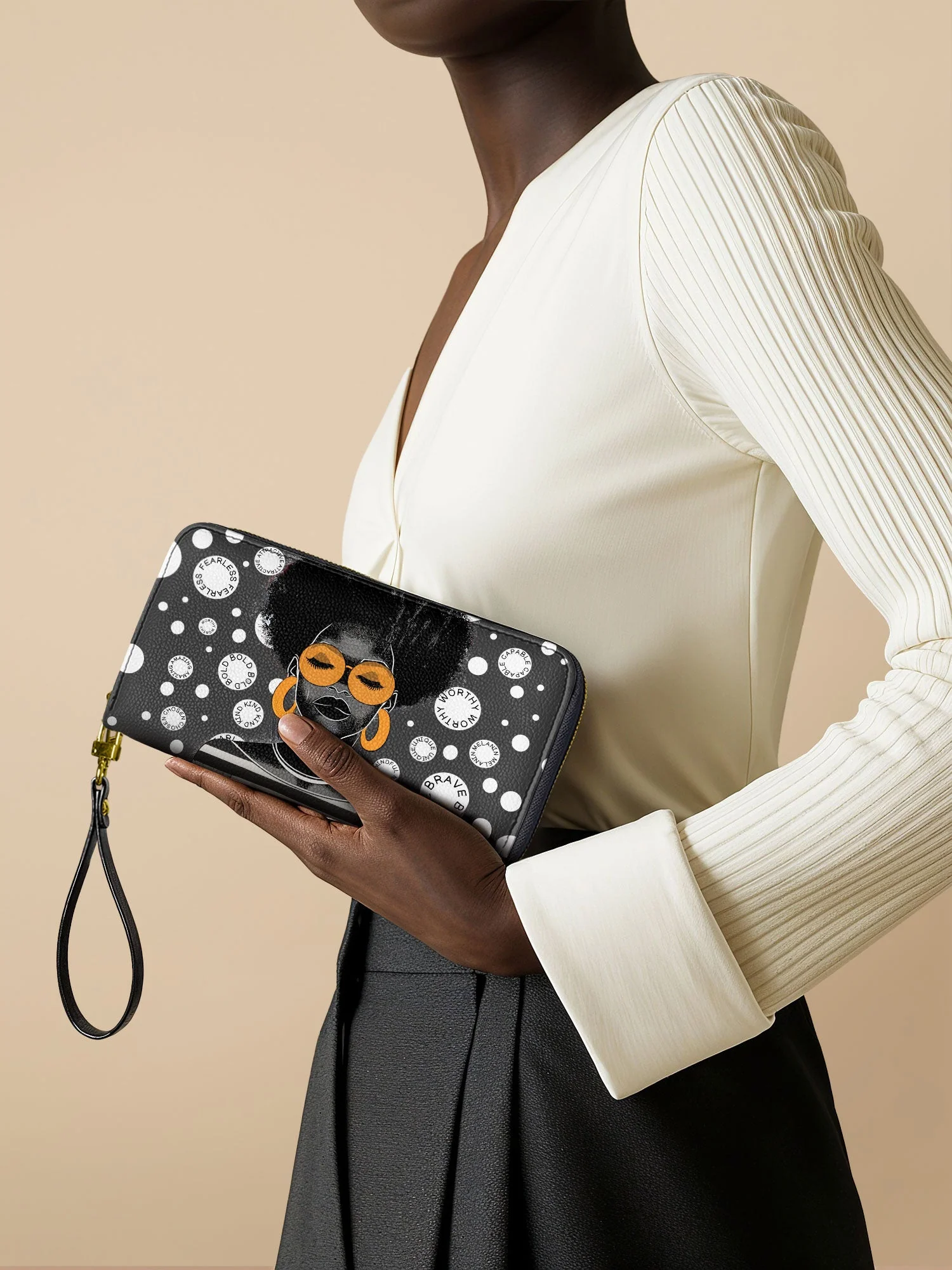 "Fahari" Monochrome Wallet - Image 3