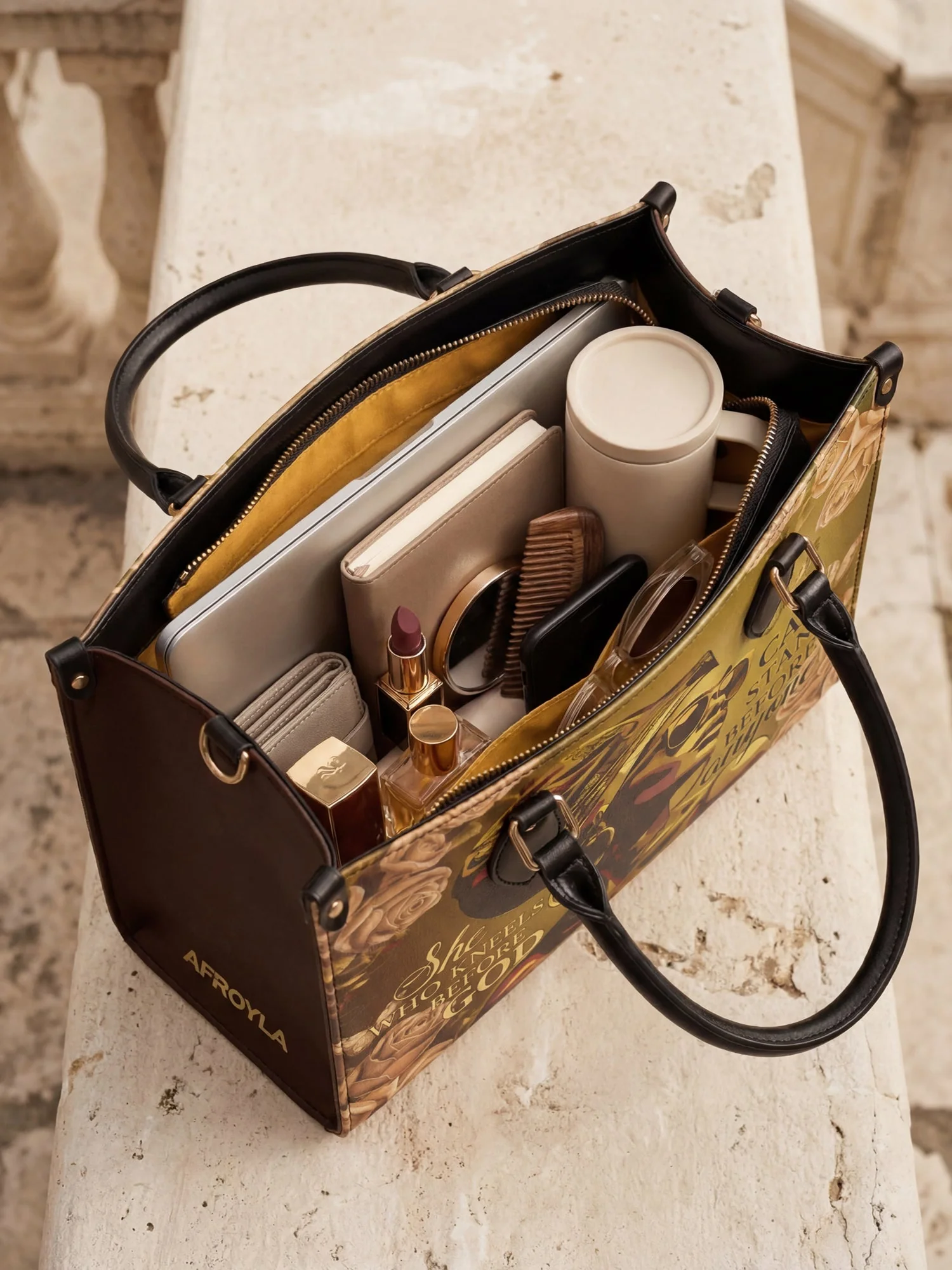 "Godfidence" Leather Handbag A250 Deal - Image 10