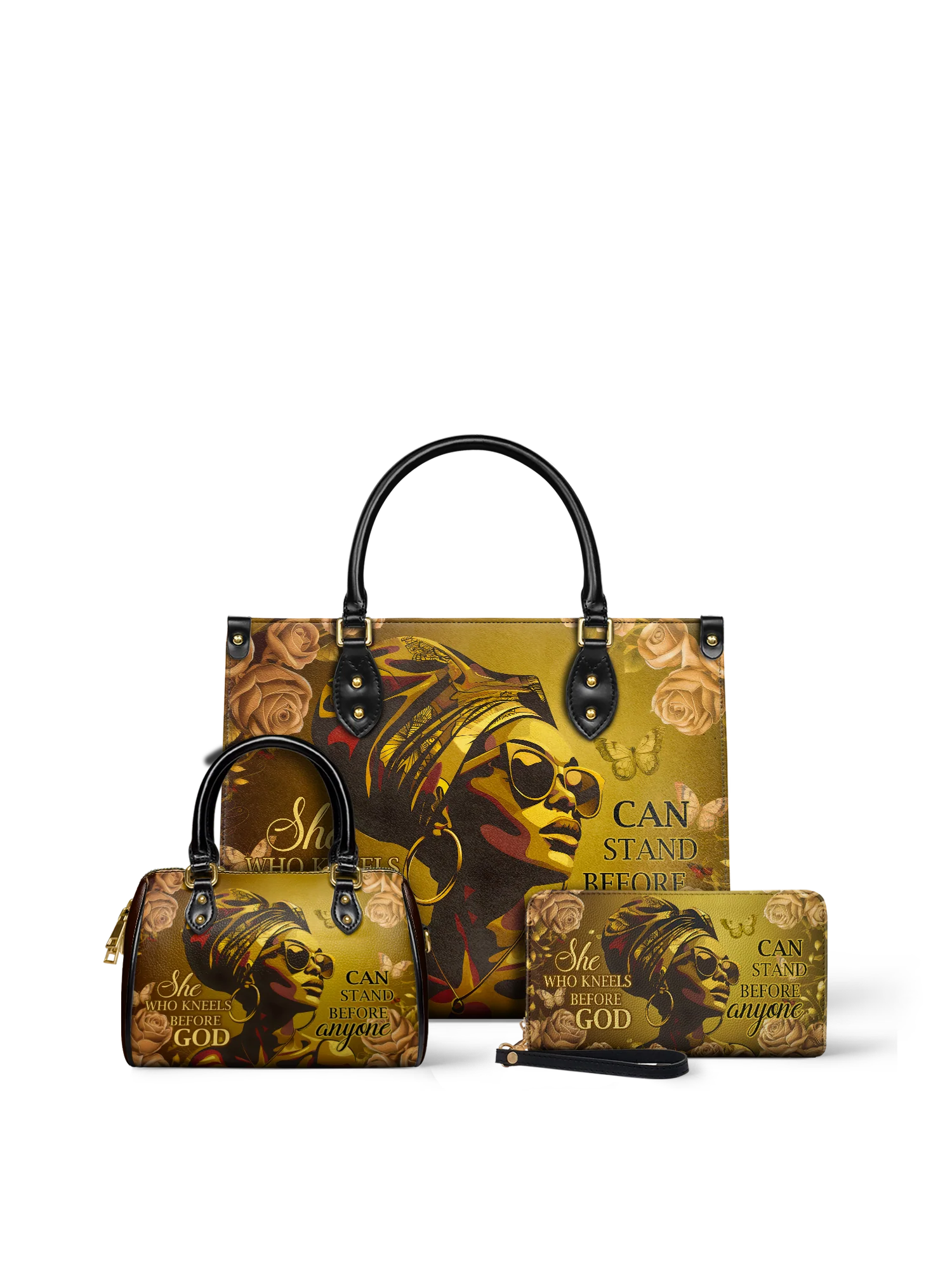 "Godfidence" Leather Handbag A250 Deal - Image 12