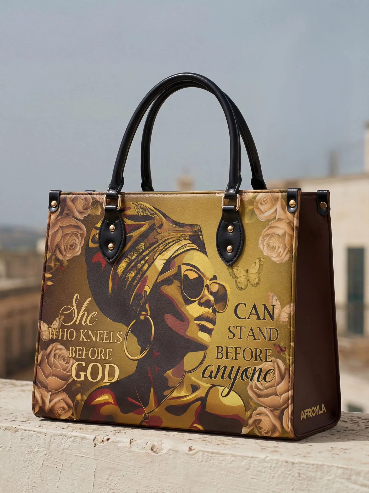 "Godfidence" Leather Handbag A250 Deal - Image 5