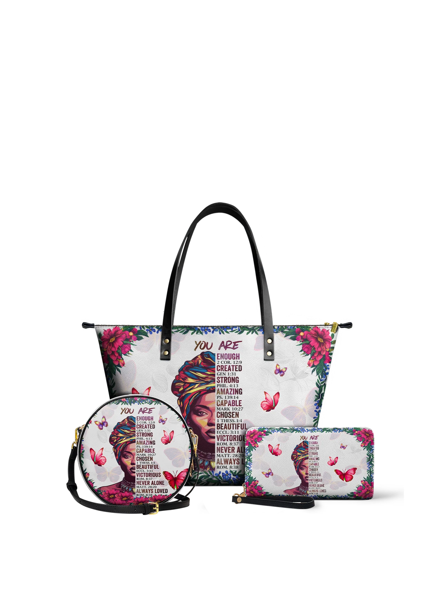 "Imani" Dove White Circle Crossbody Bag - Image 6
