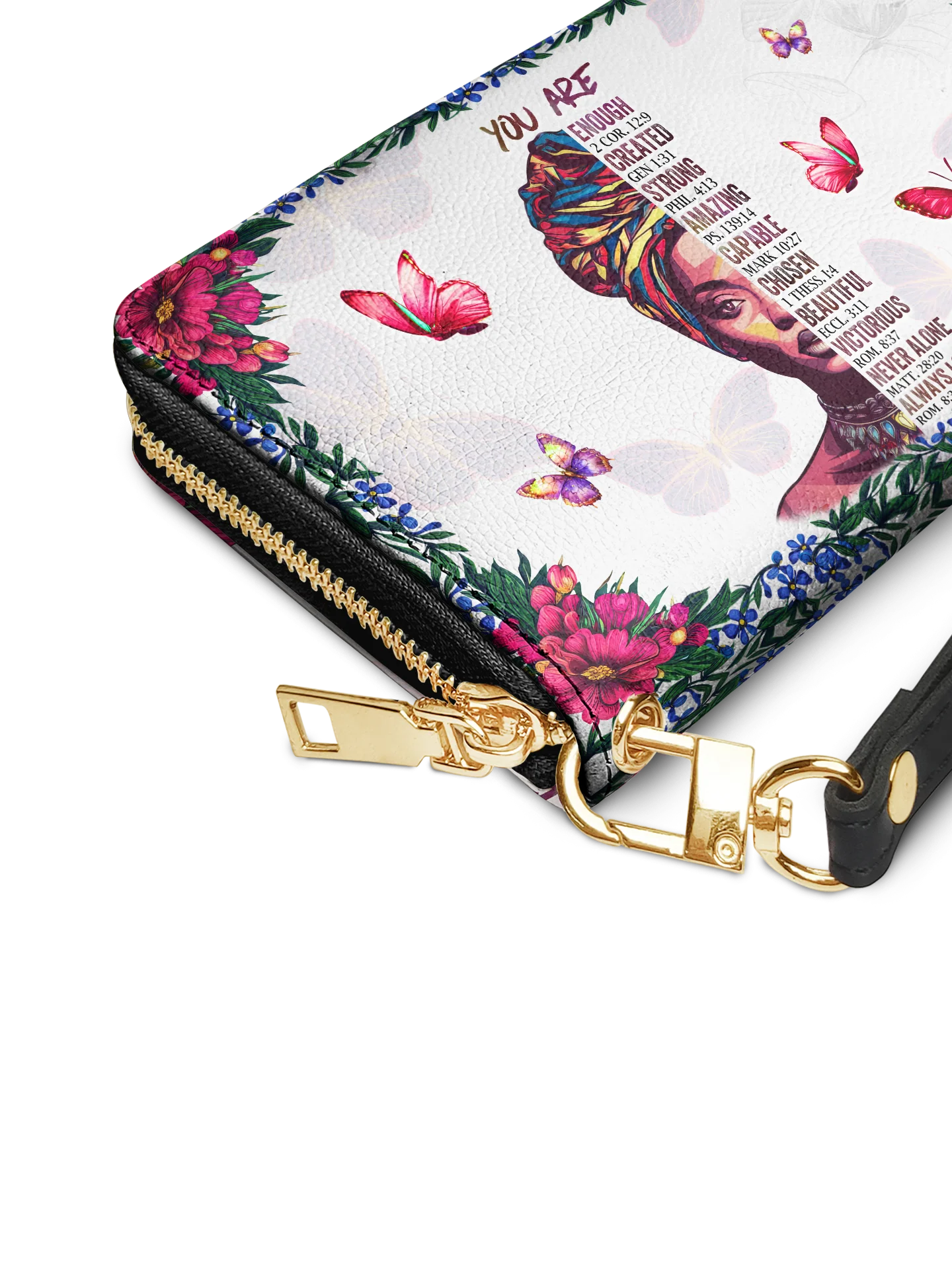 "Imani" Dove White Wallet - Image 3