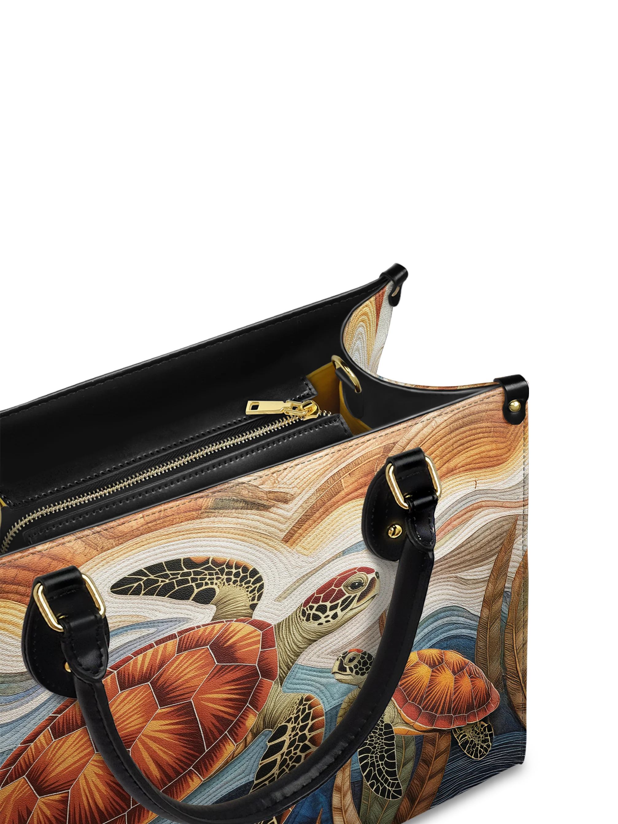 "Kasa" Leather Handbag - Image 4