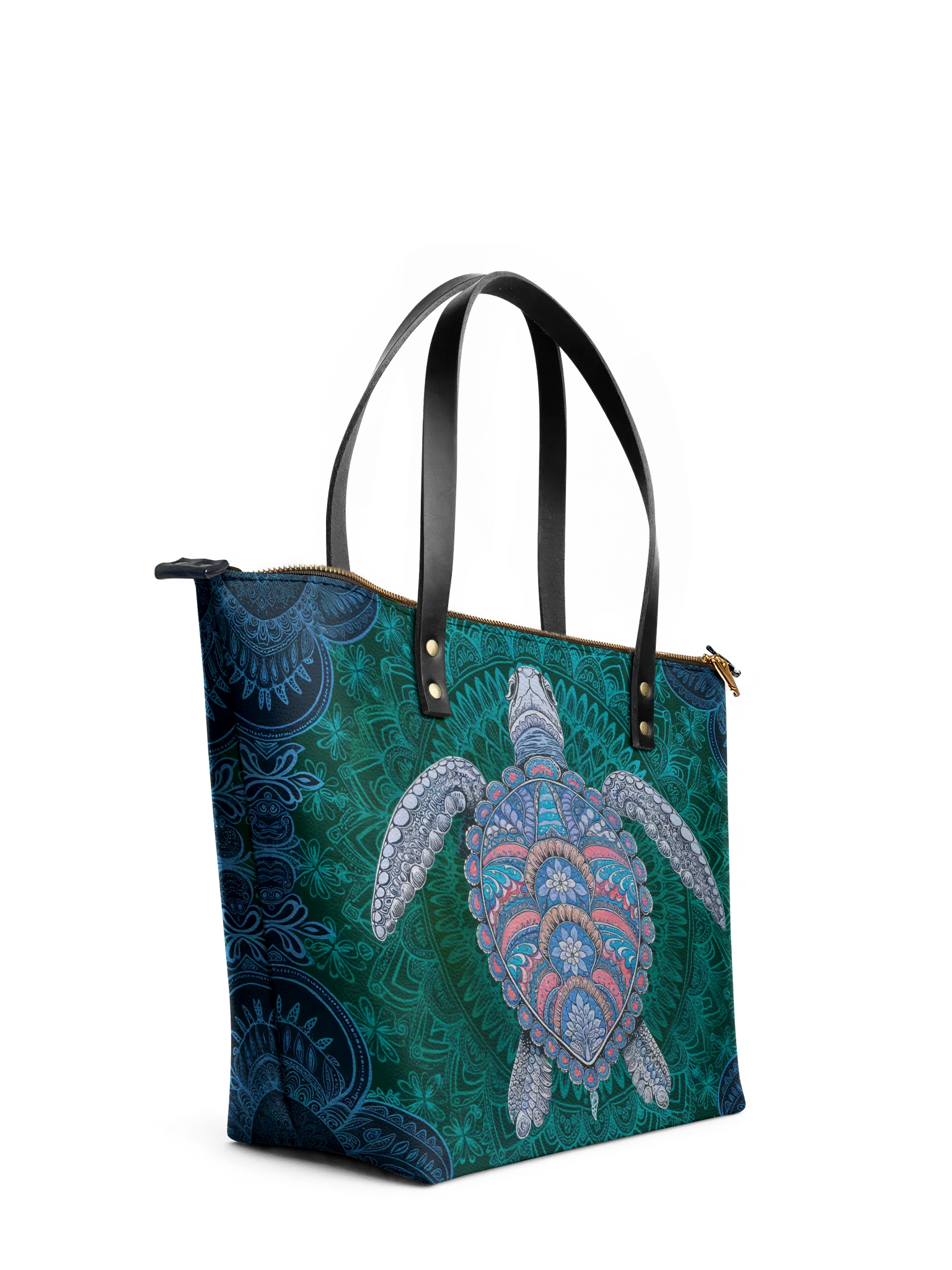"Kobe" Leather Tote Bag - Image 3