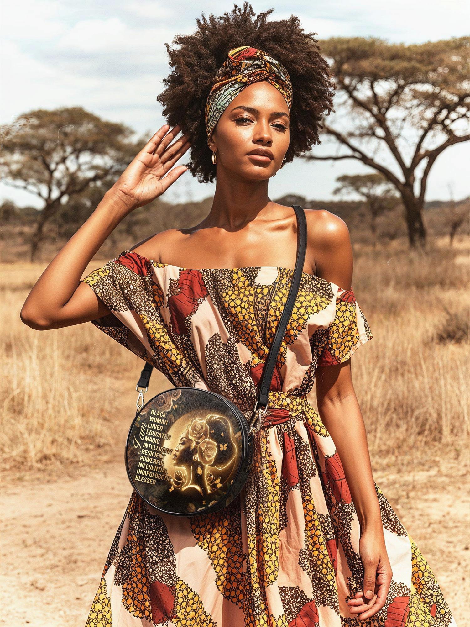 "Lumina" Circle Crossbody Bag - Image 3