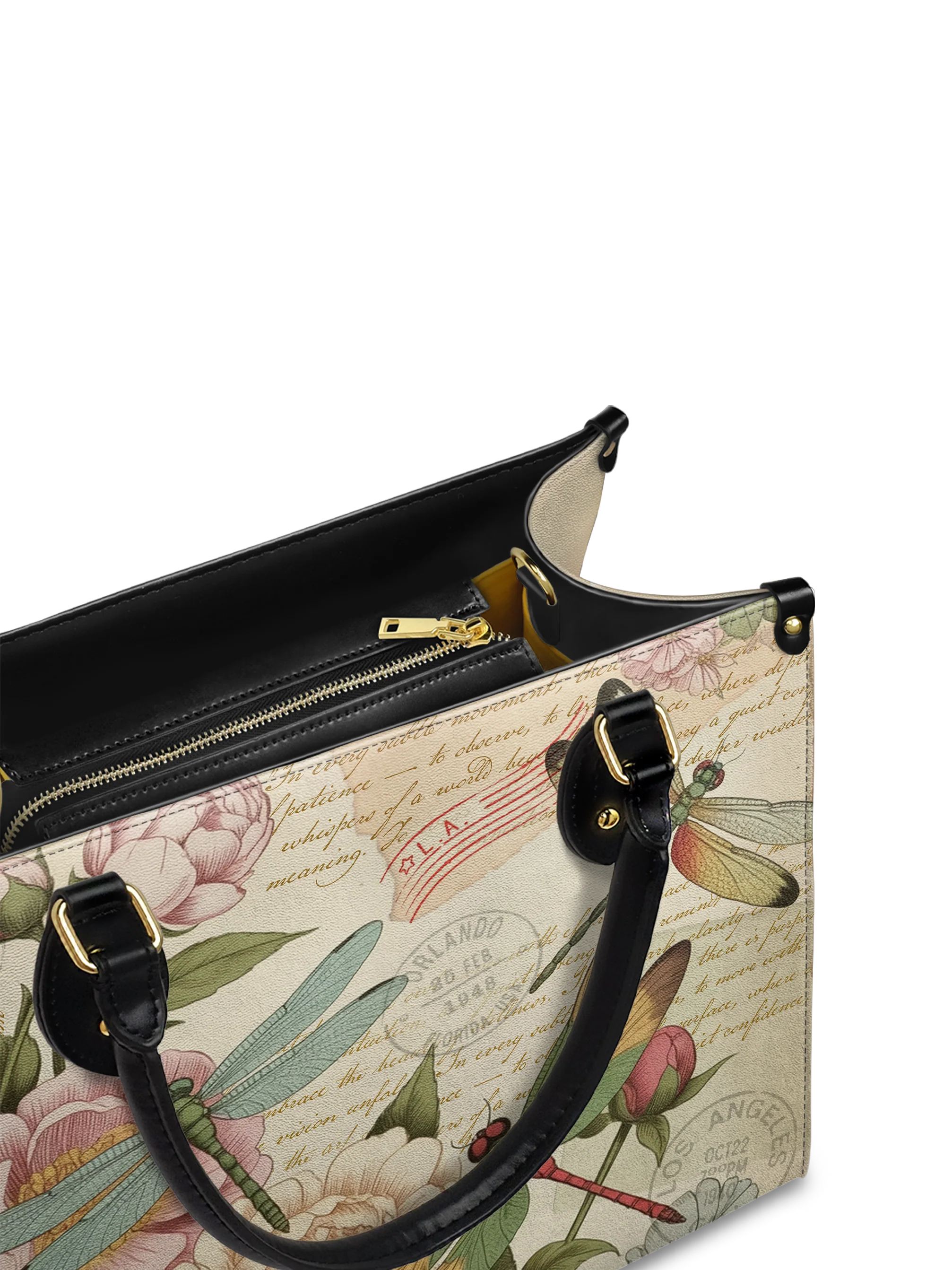 "Maji" Leather Handbag - Image 4