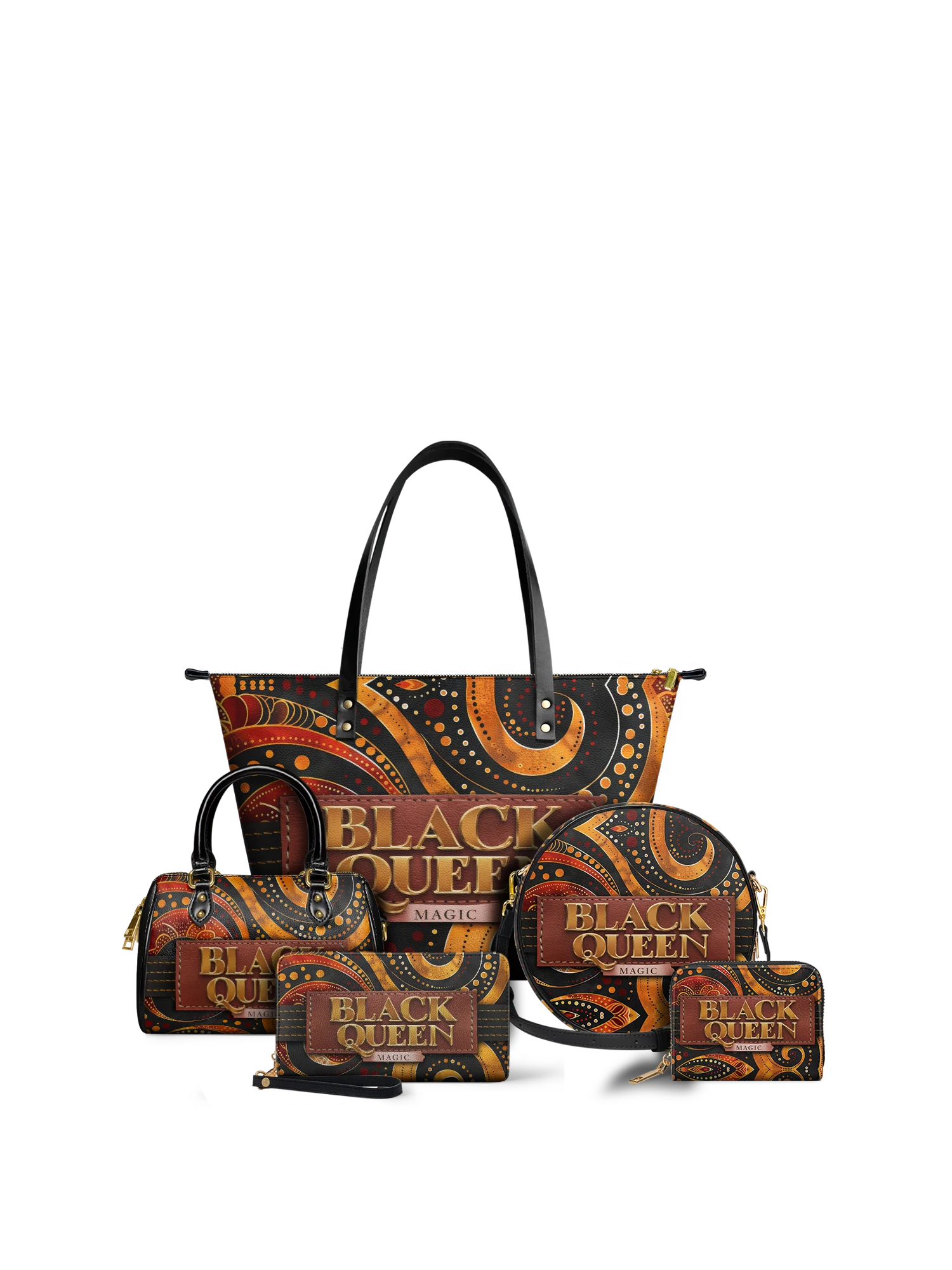 "Makeda" Circle Crossbody Bag - Image 7