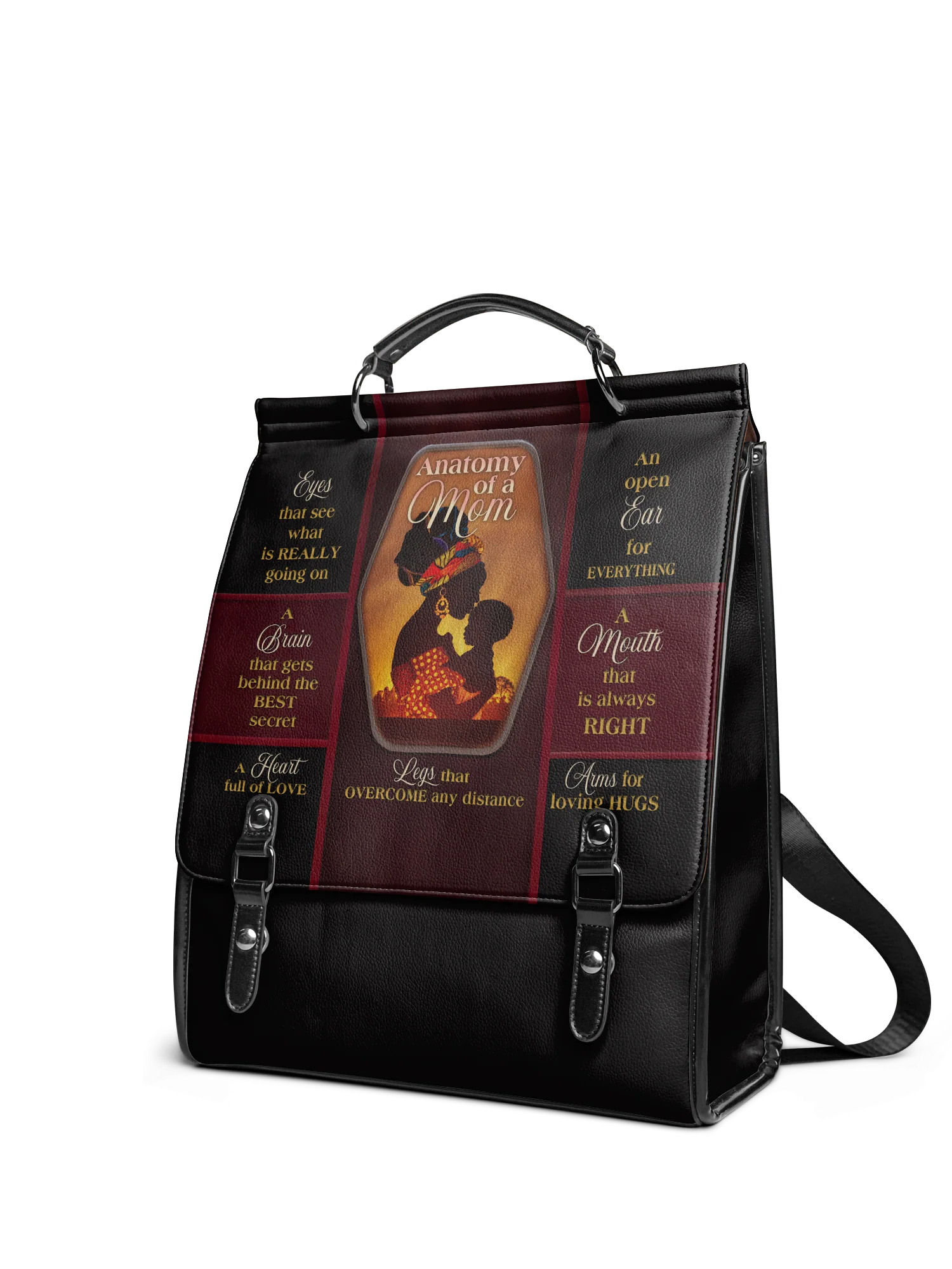 "Mamoya" Leather Backpack - Image 5