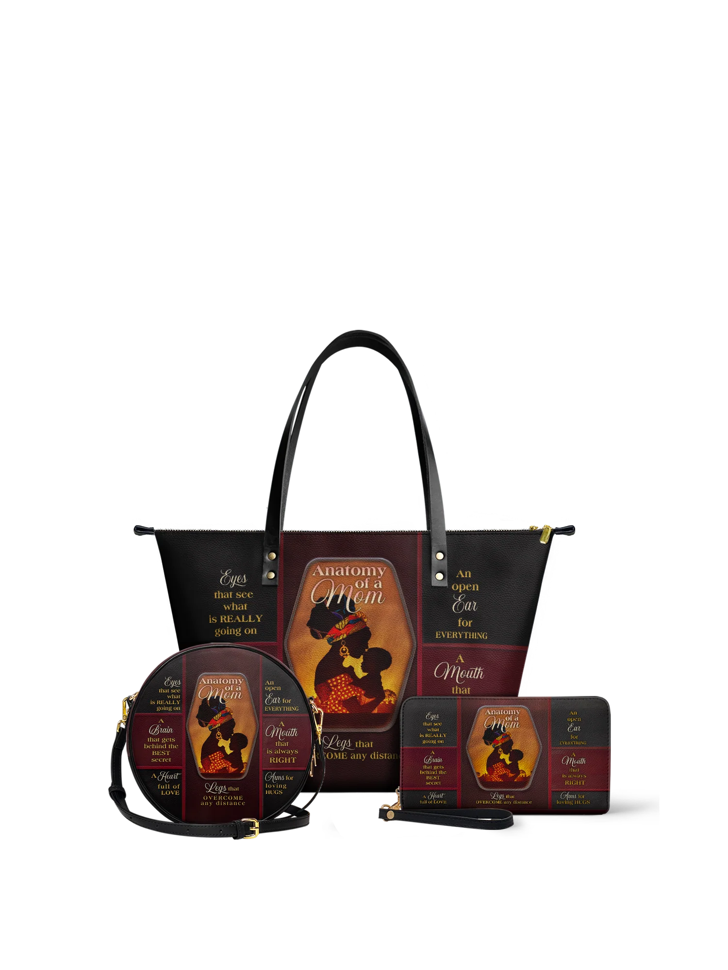 "Mamoya" Leather Tote Bag - Image 9
