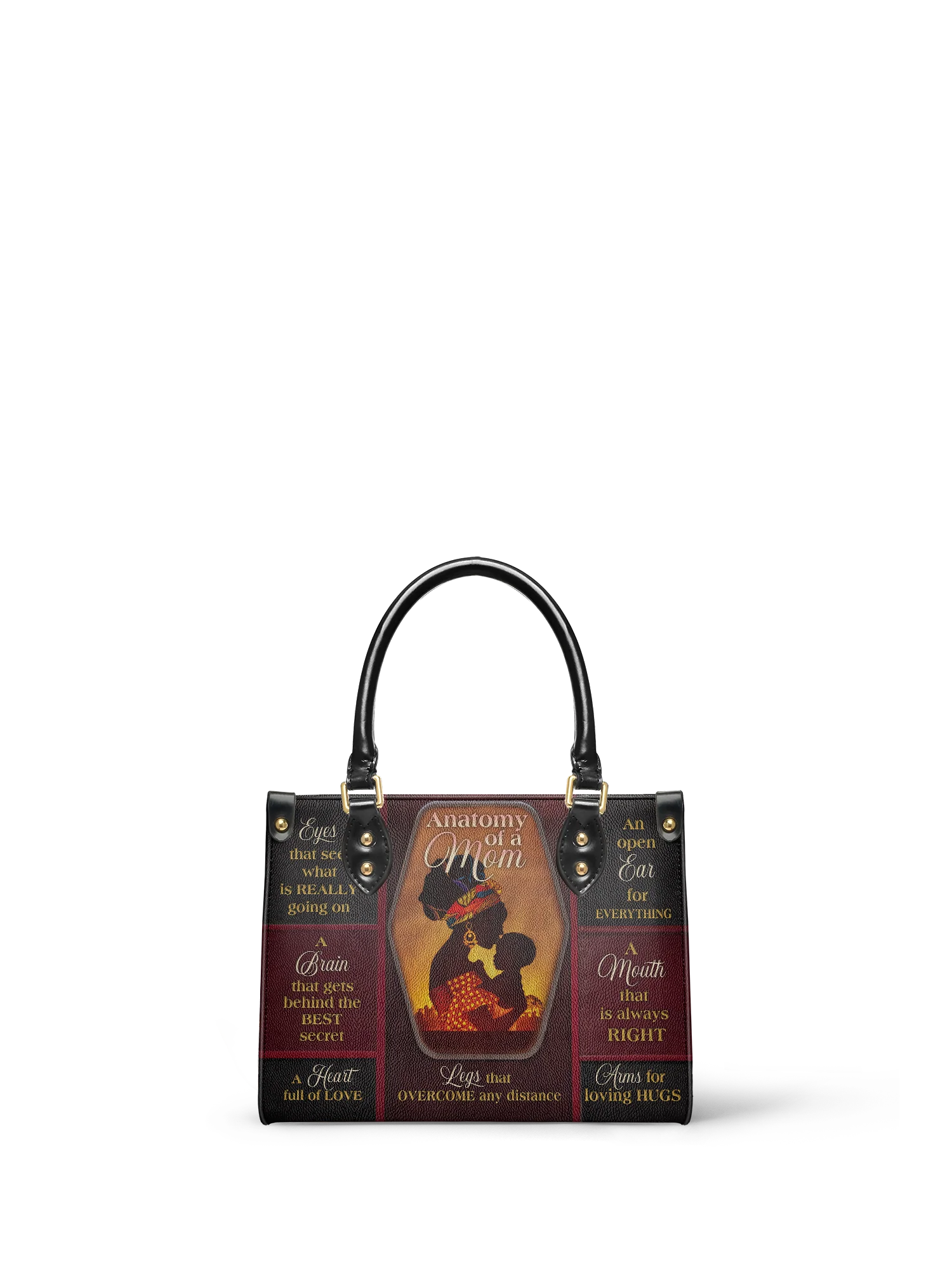 "Mamoya" Small Leather Handbag