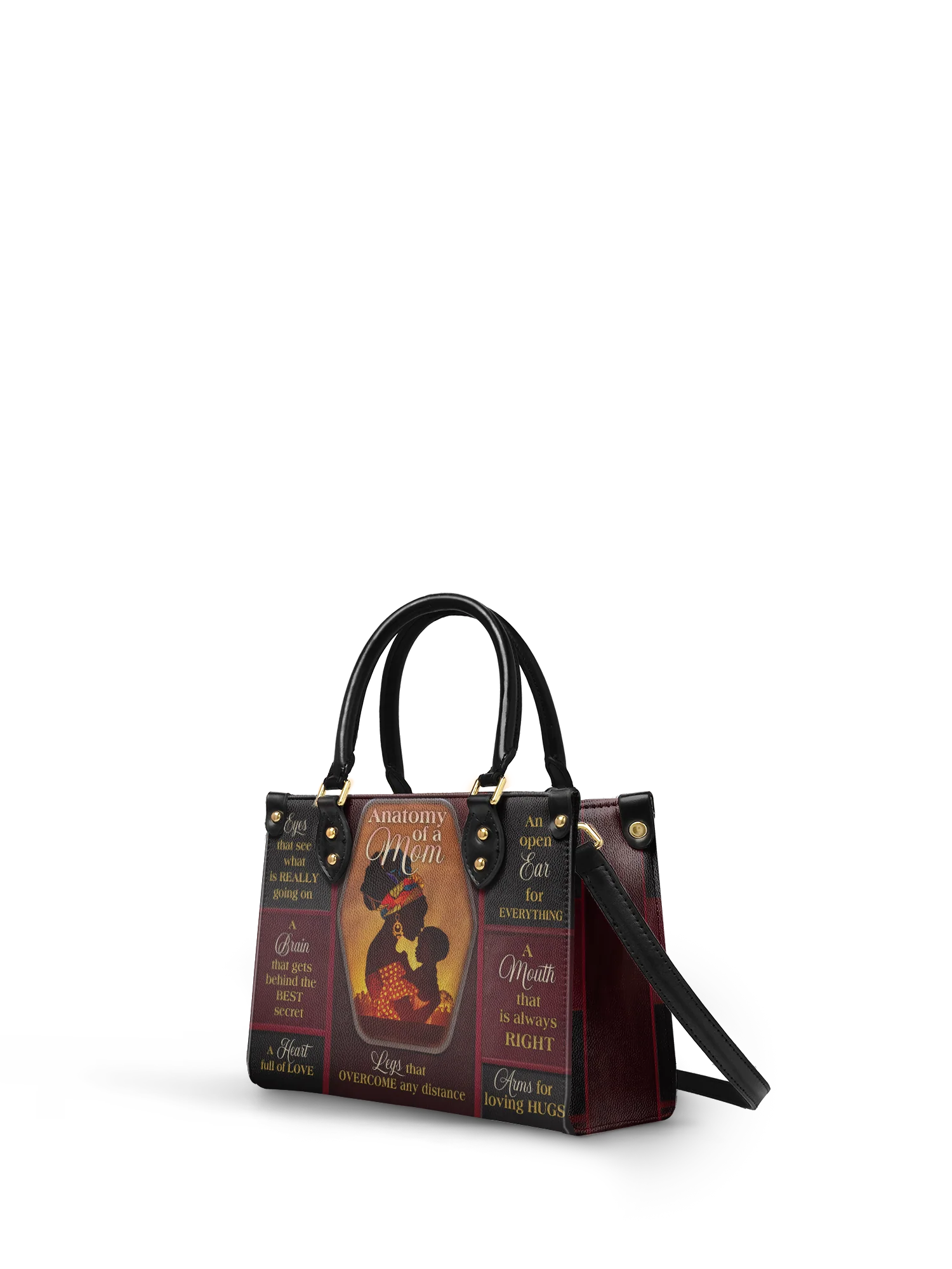 "Mamoya" Small Leather Handbag - Image 4