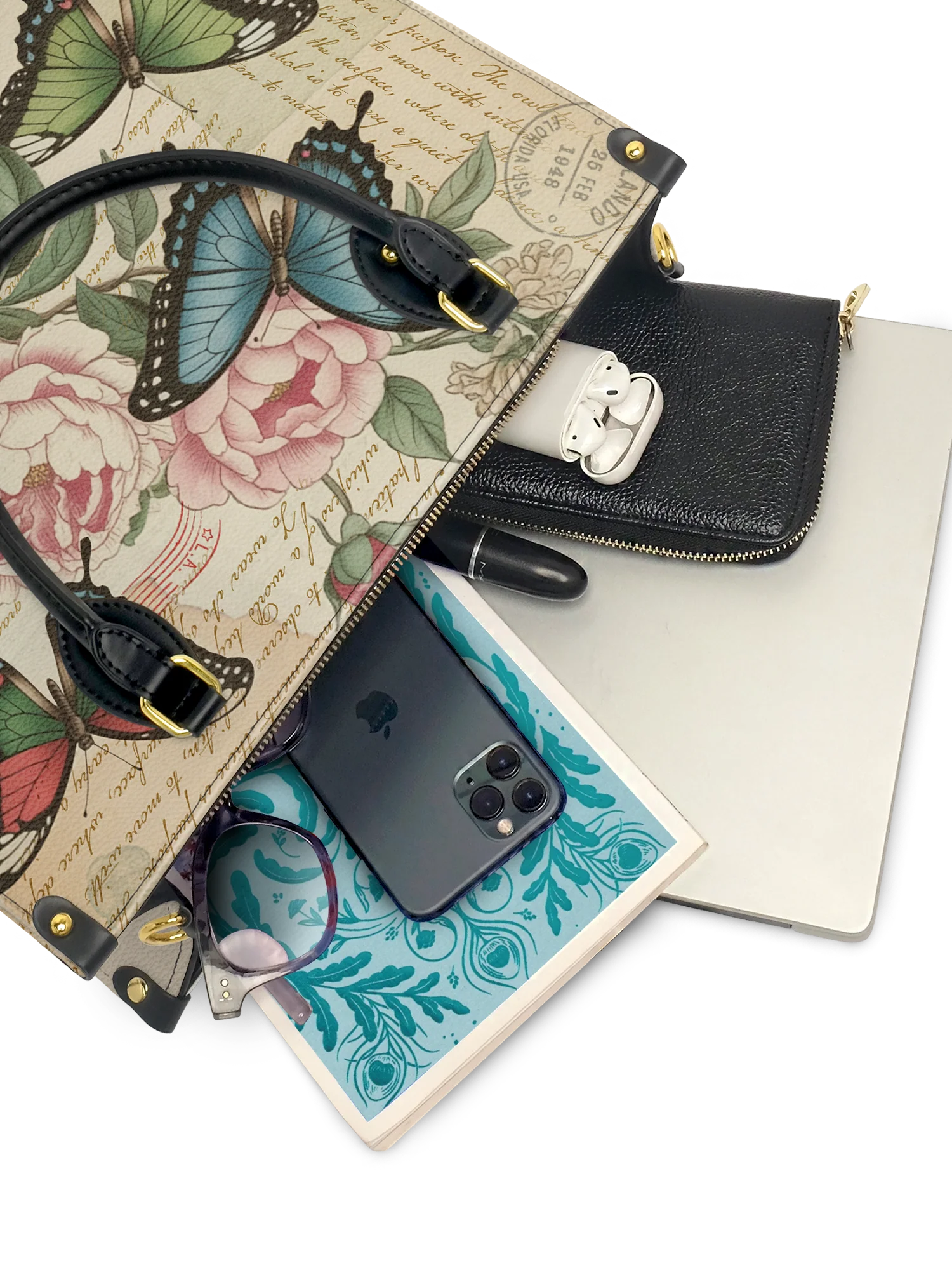 "Maua" Leather Handbag - Image 3