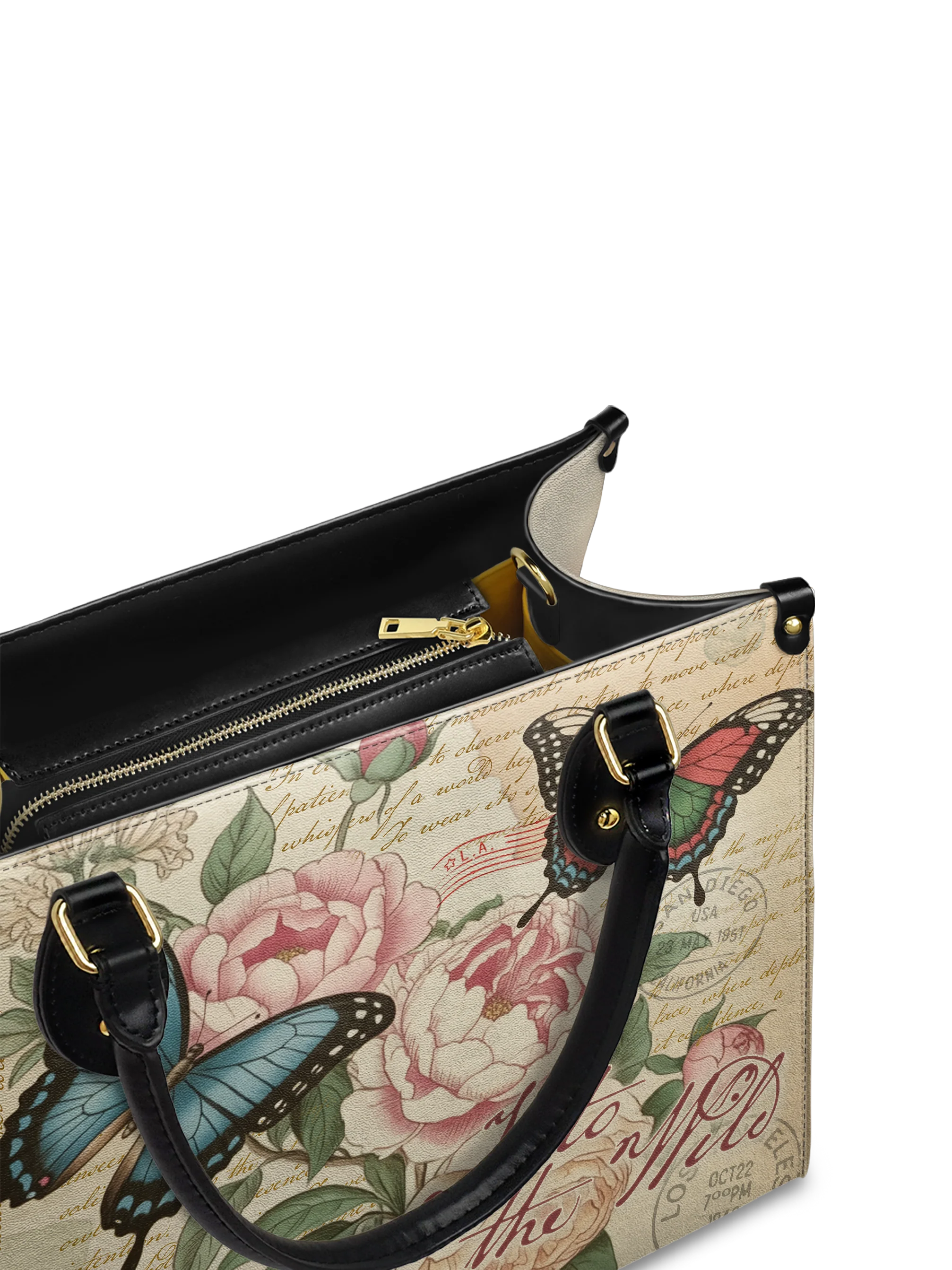 "Maua" Leather Handbag - Image 4