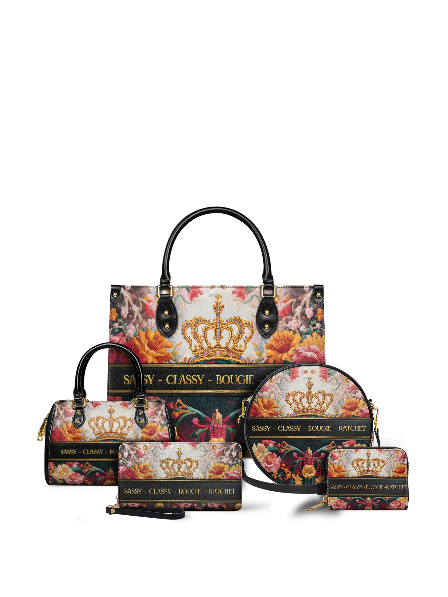 "Naija Royale" Mini Satchel - Image 8