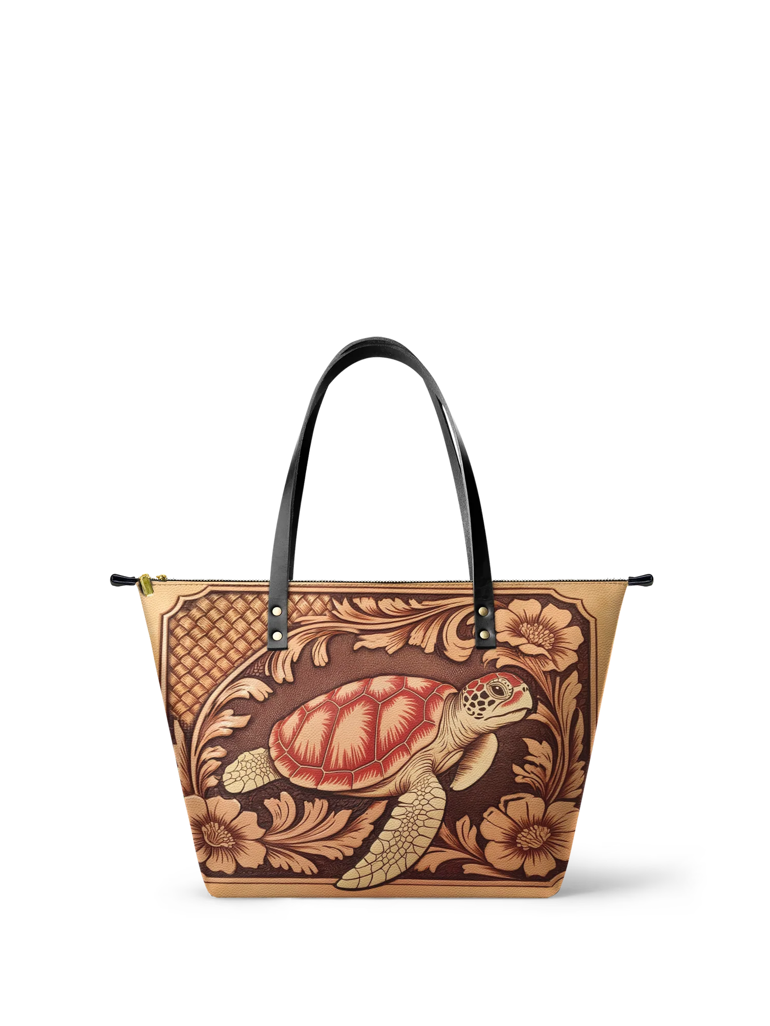 "Ngao" Leather Tote Bag