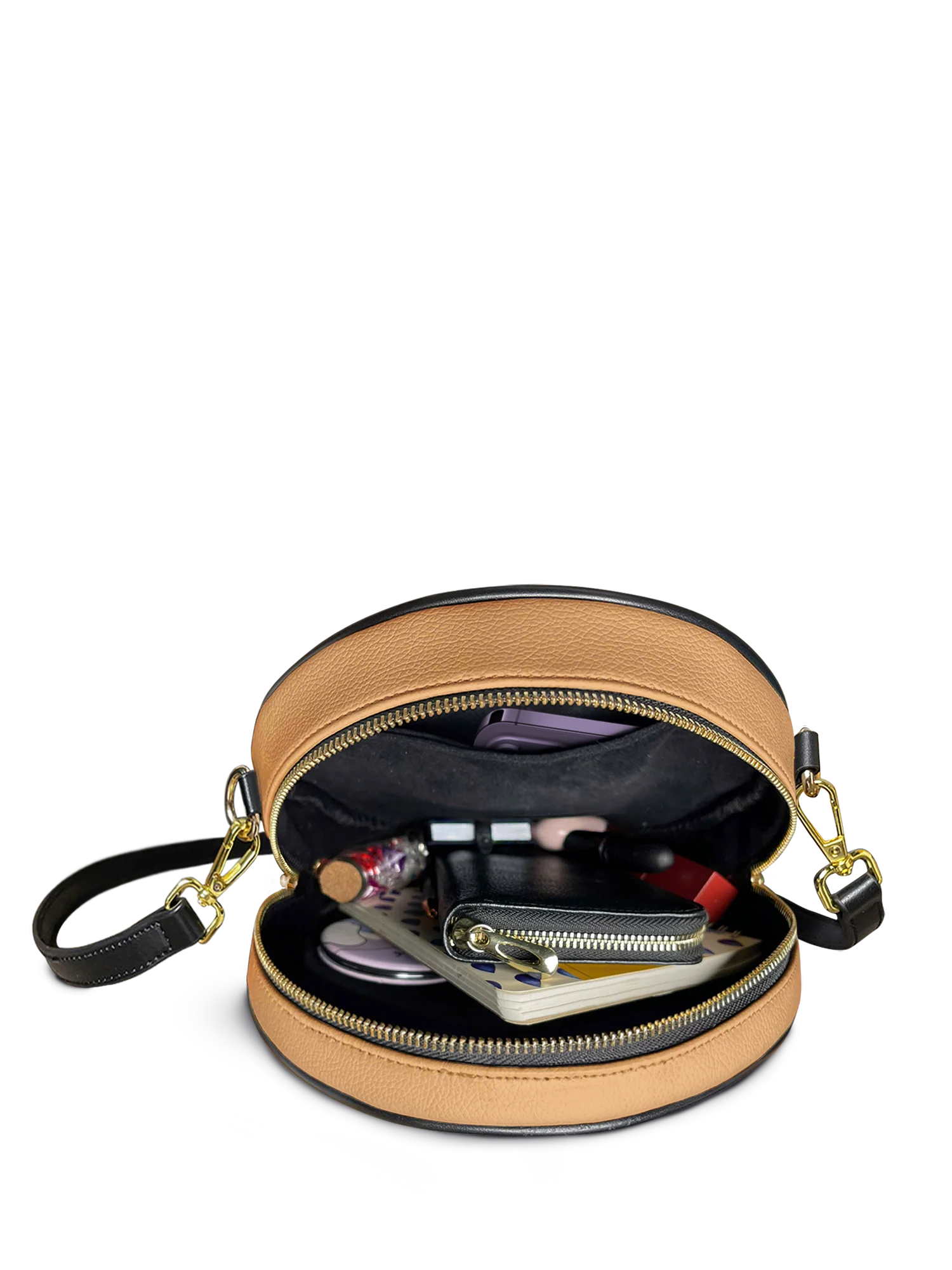 "Pembe" Circle Crossbody Bag - Image 3
