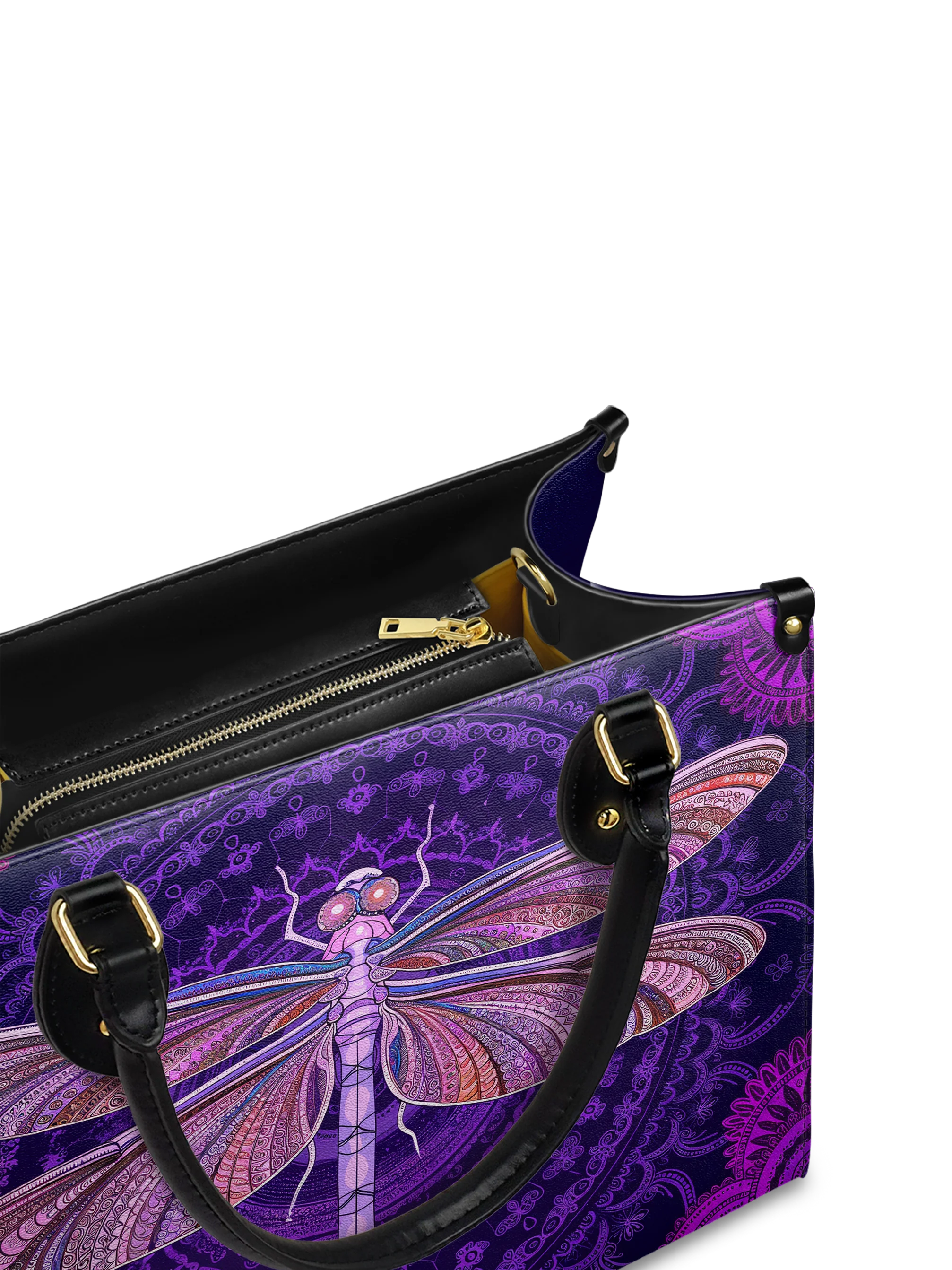 "Roho" Leather Handbag - Image 4