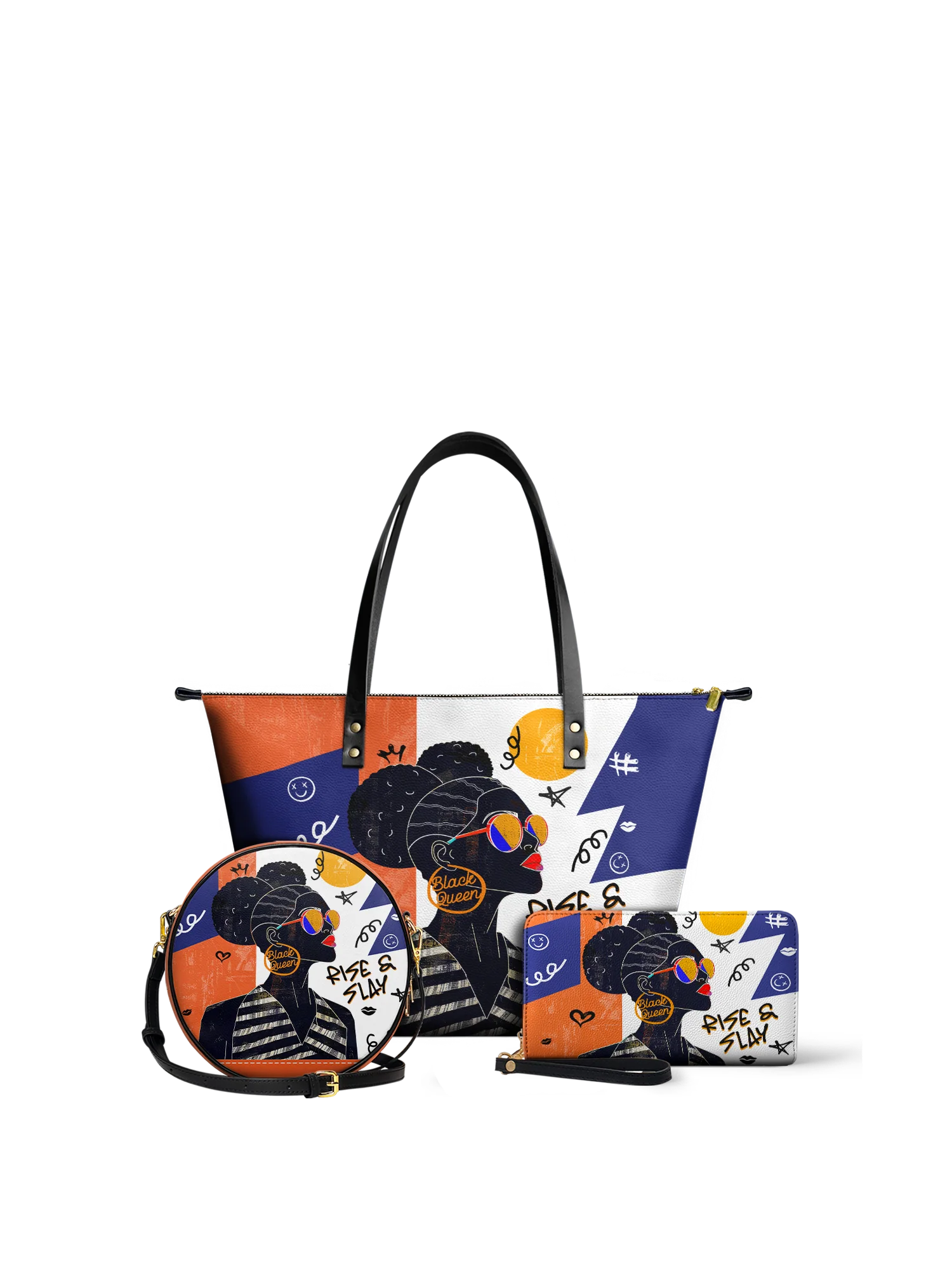 "Sanaa" Salt Pop Leather Tote Bag - Image 9