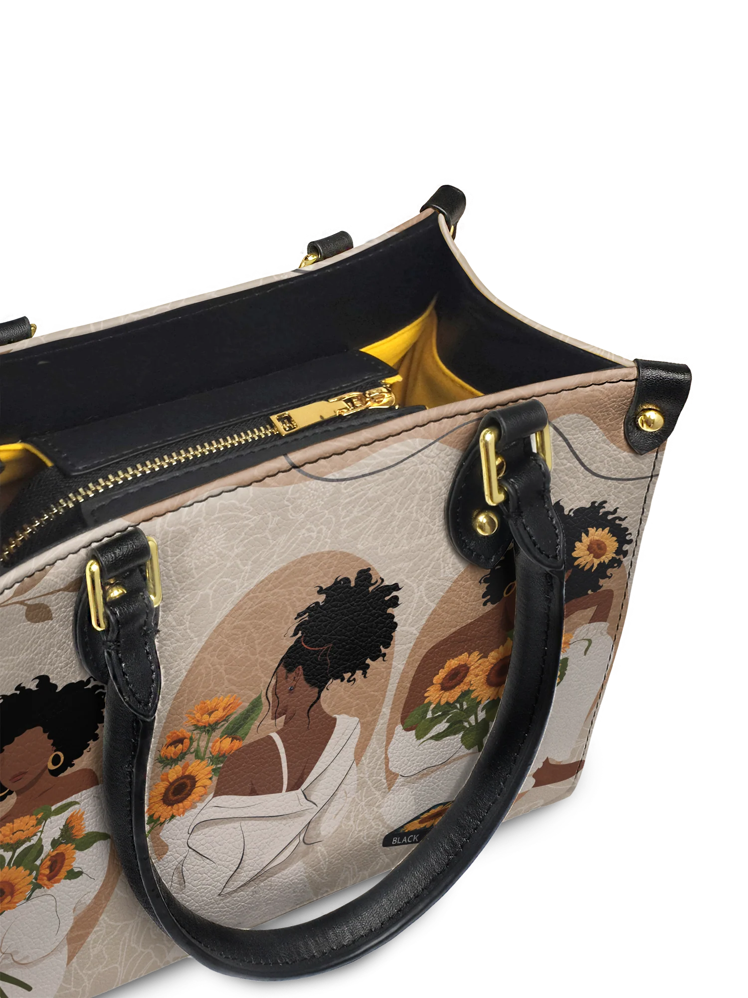 "Solina" Small Leather Handbag - Image 6