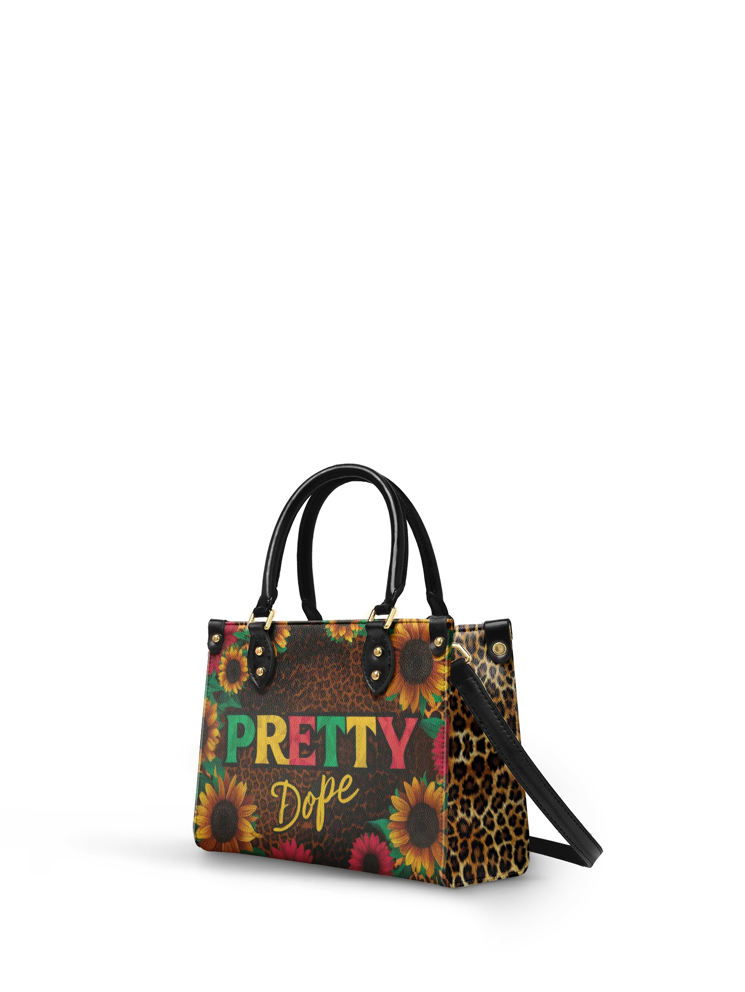 "Solya" Small Leather Handbag - Image 4