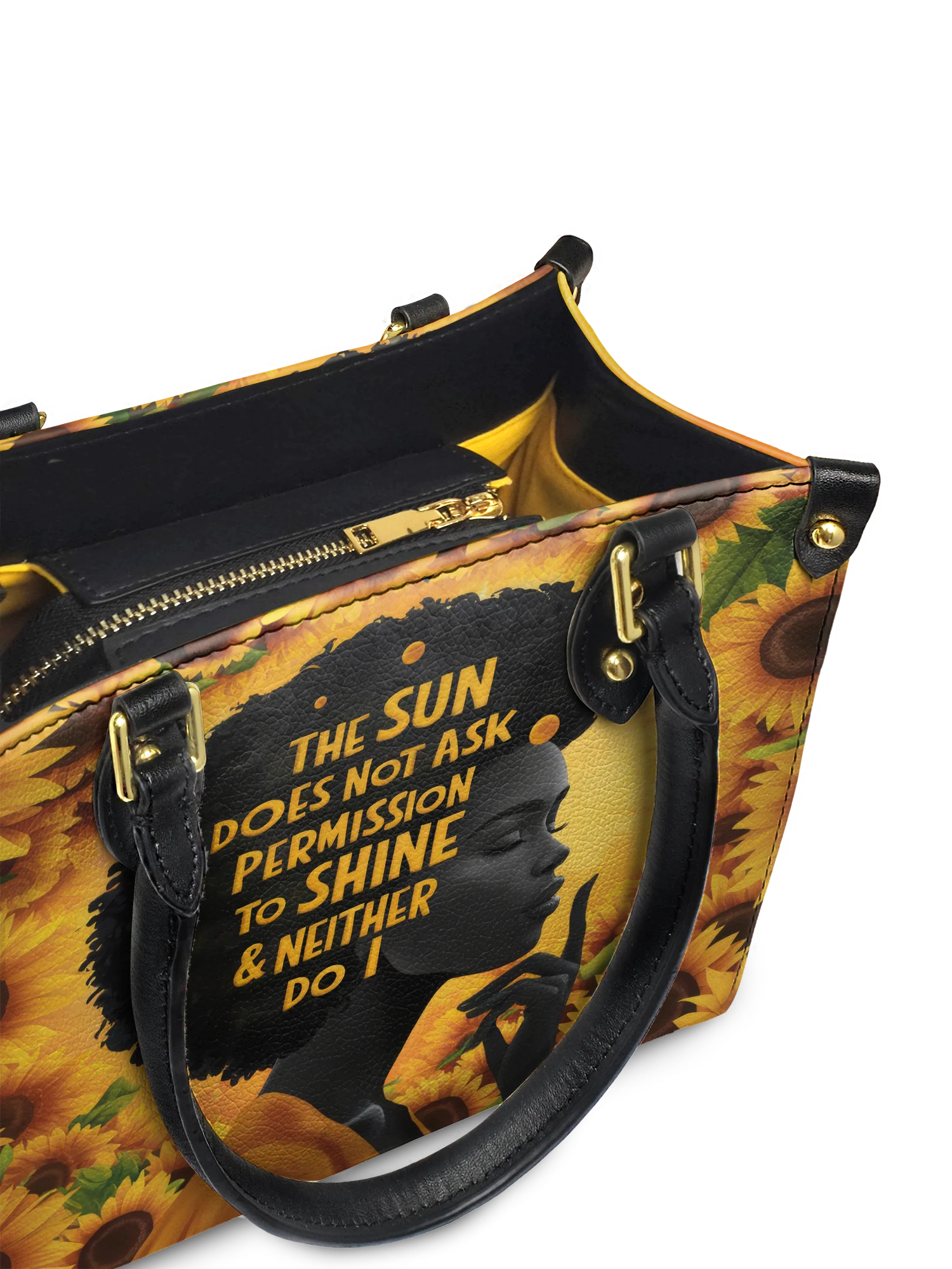 "Sunaya" Small Leather Handbag - Image 6