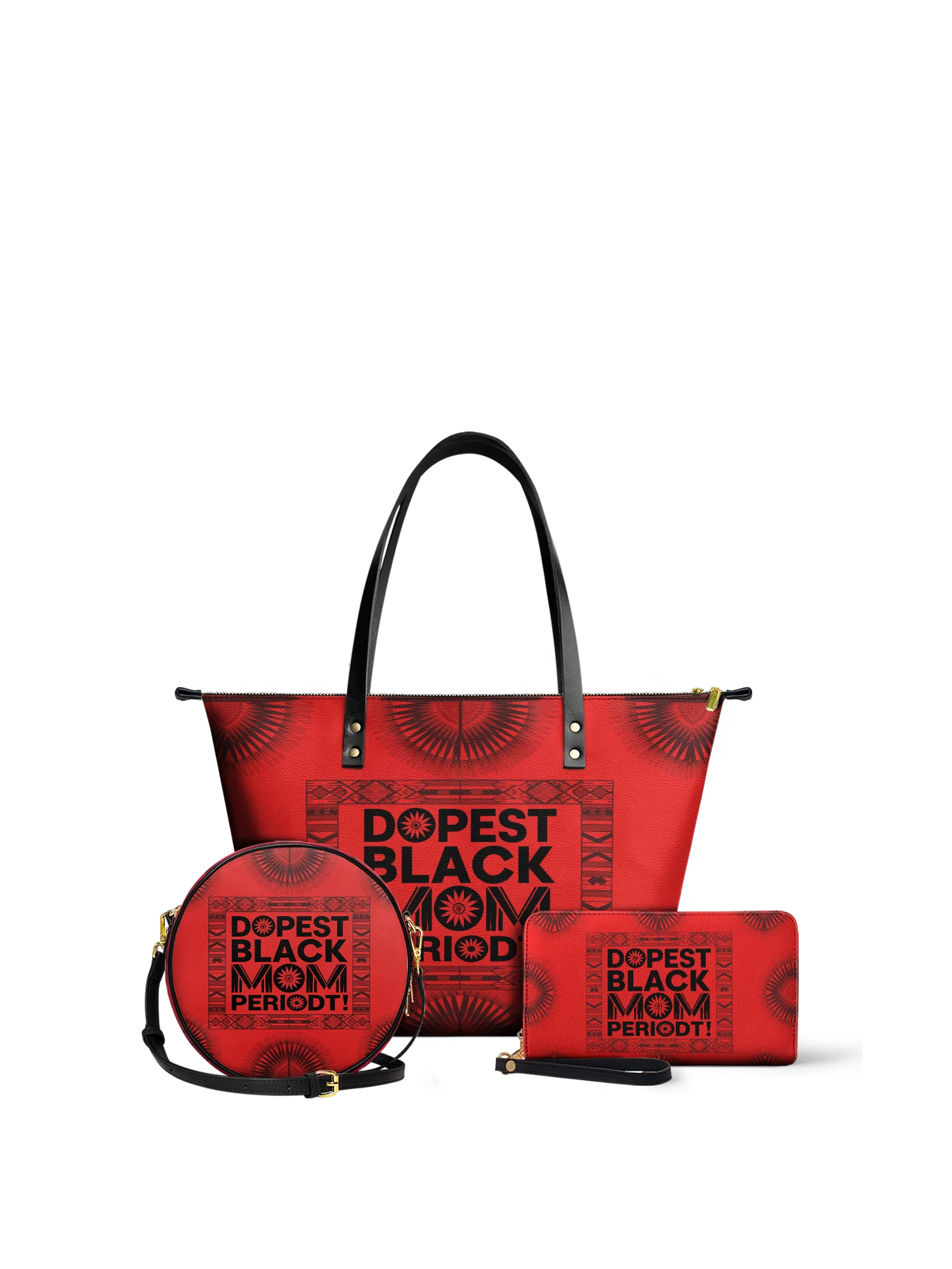 "Tajimom" Circle Crossbody Bag - Image 6