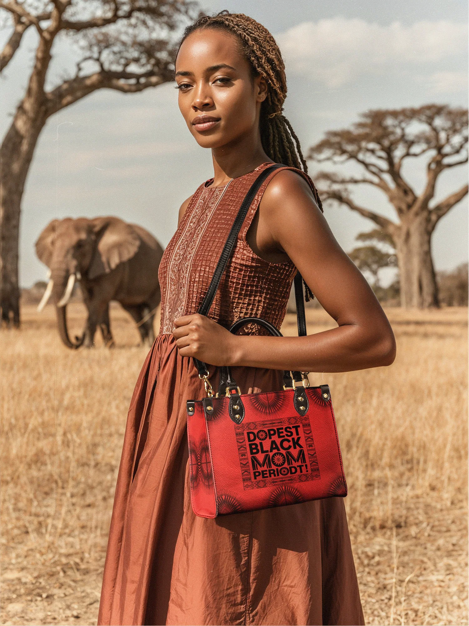 "Tajimom" Small Leather Handbag A250 Deal - Image 4