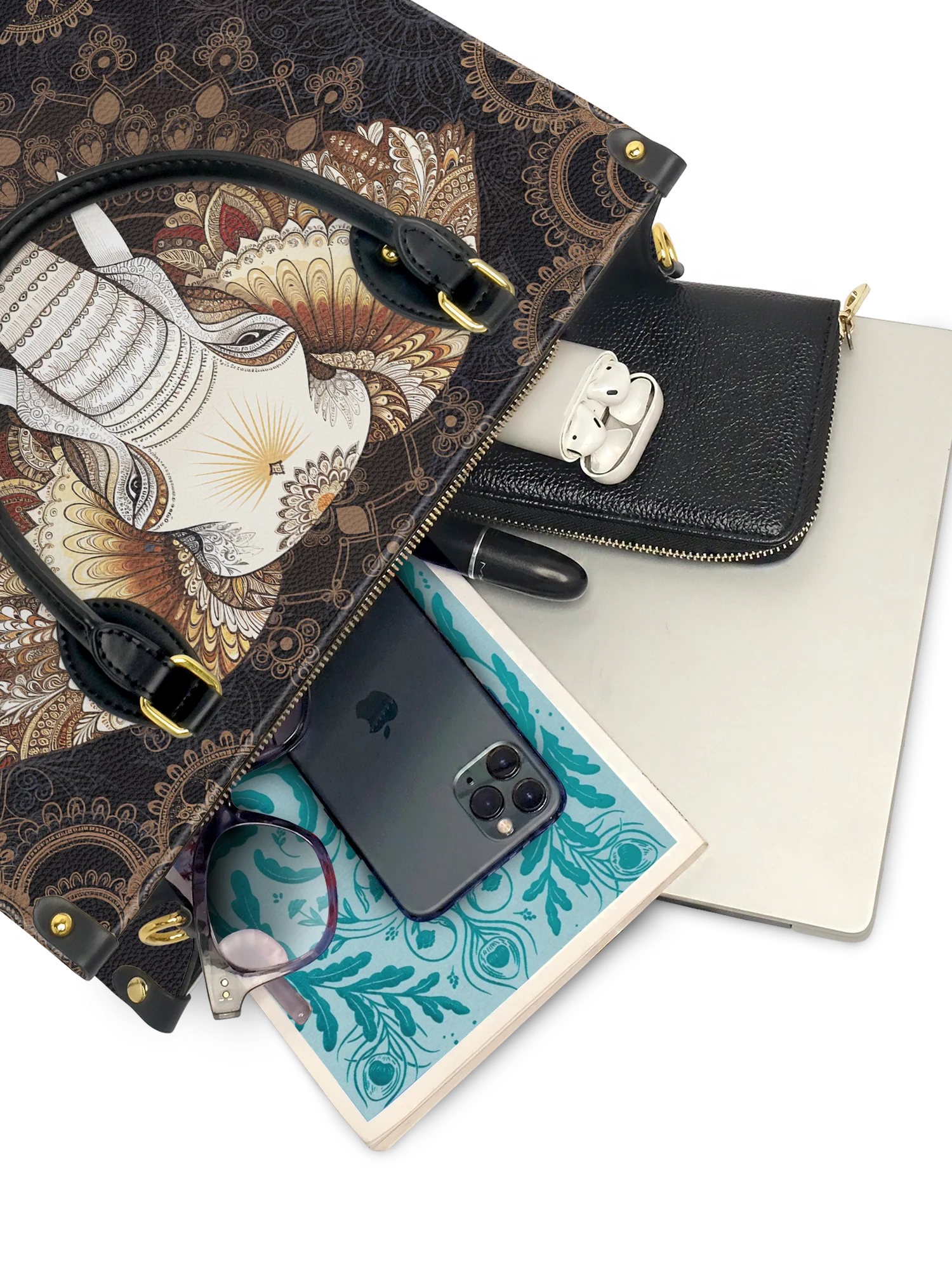 "Tembo" Leather Handbag - Image 3