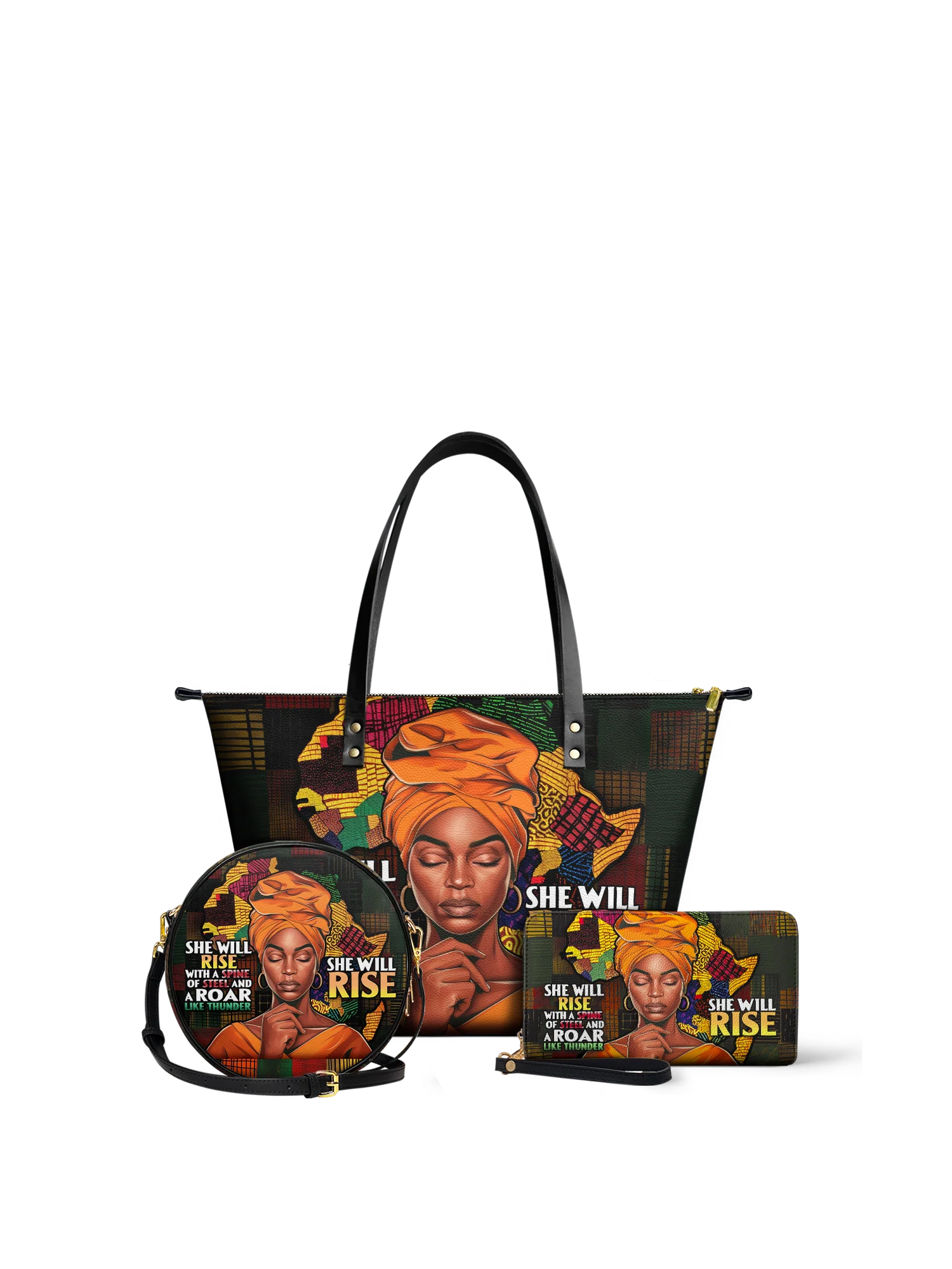 "Thundara" Circle Crossbody Bag - Image 6