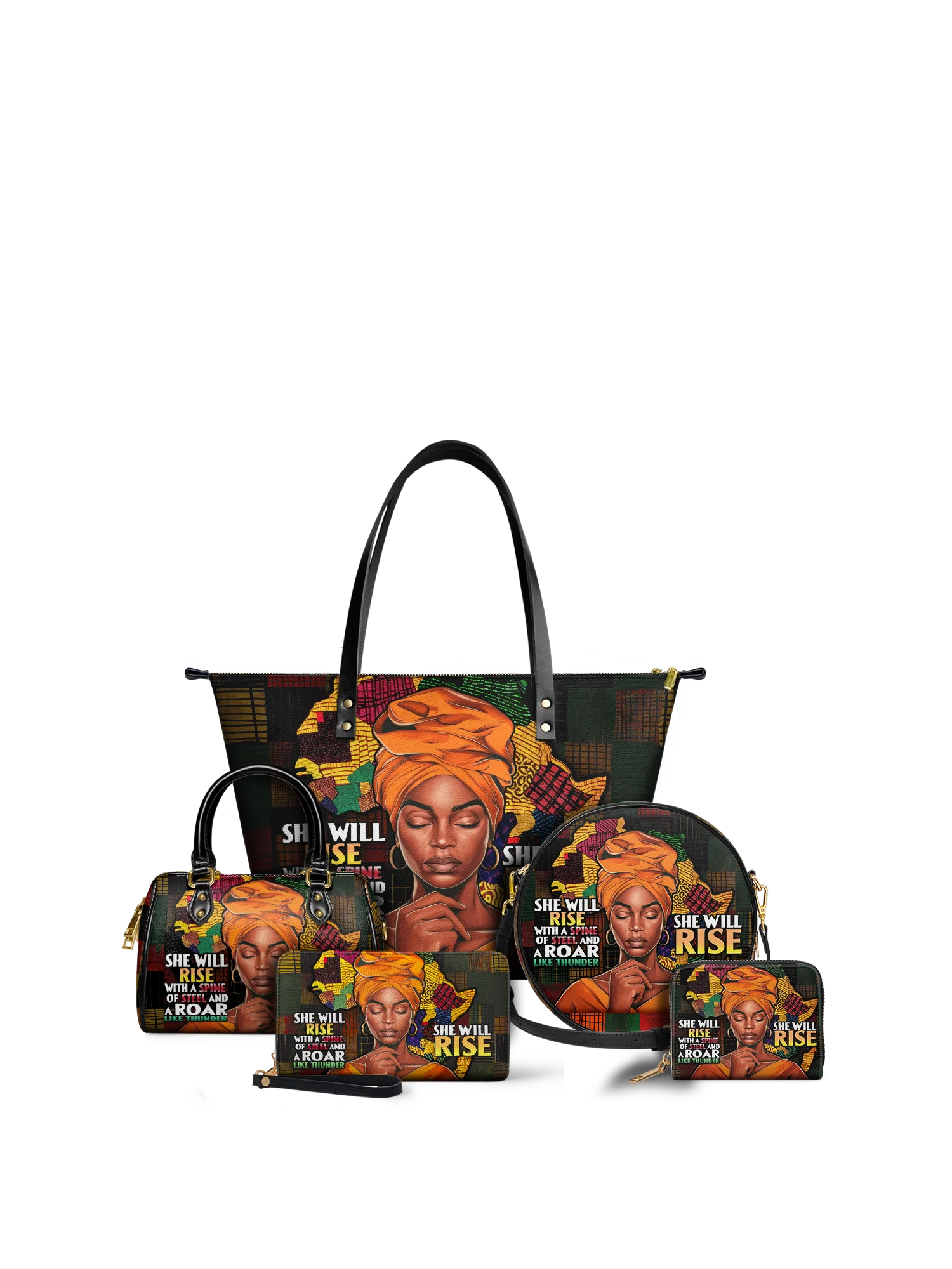 "Thundara" Circle Crossbody Bag - Image 7