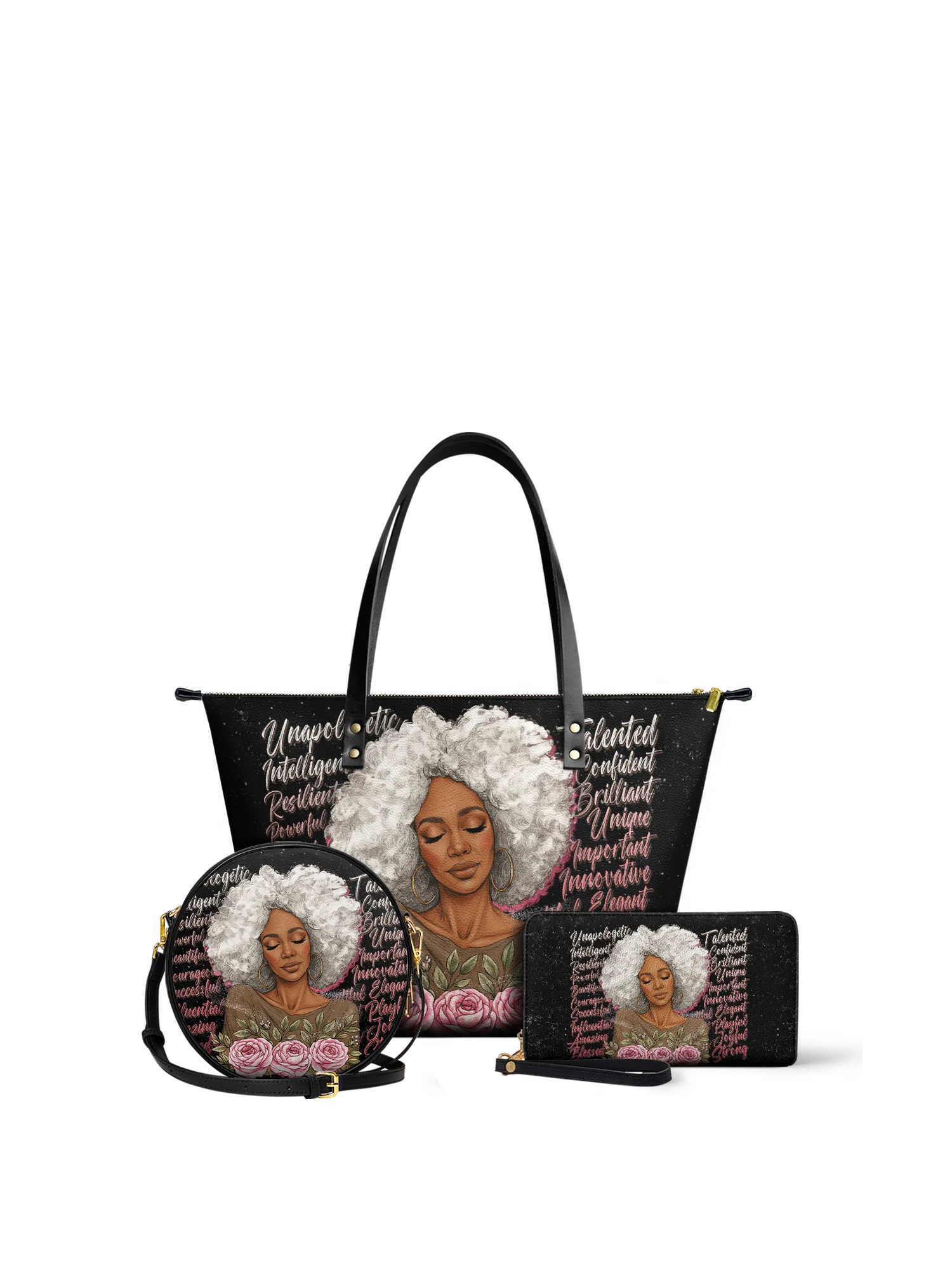 "Zalina" Circle Crossbody Bag - Image 6